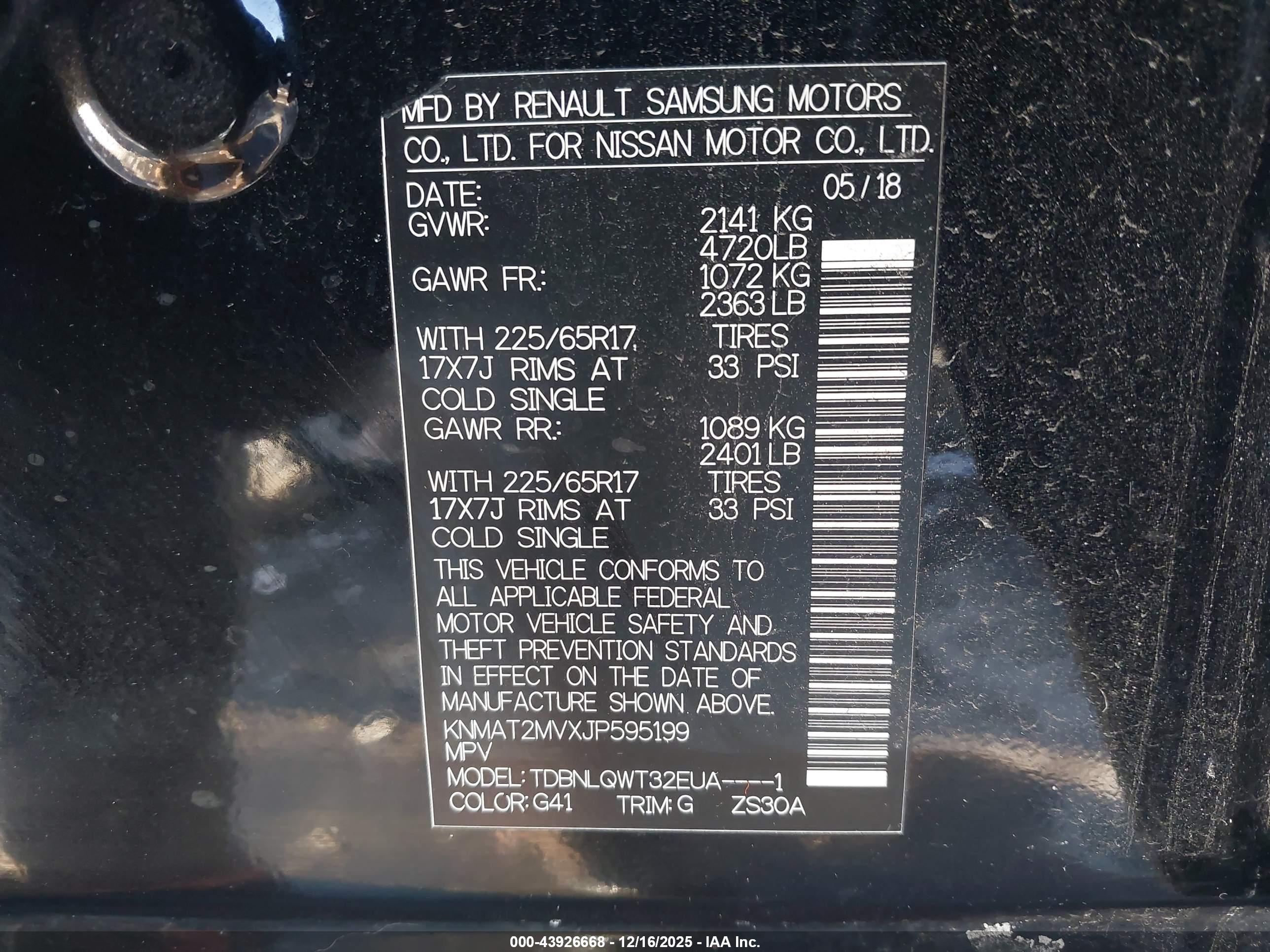 NISSAN ROGUE image 9