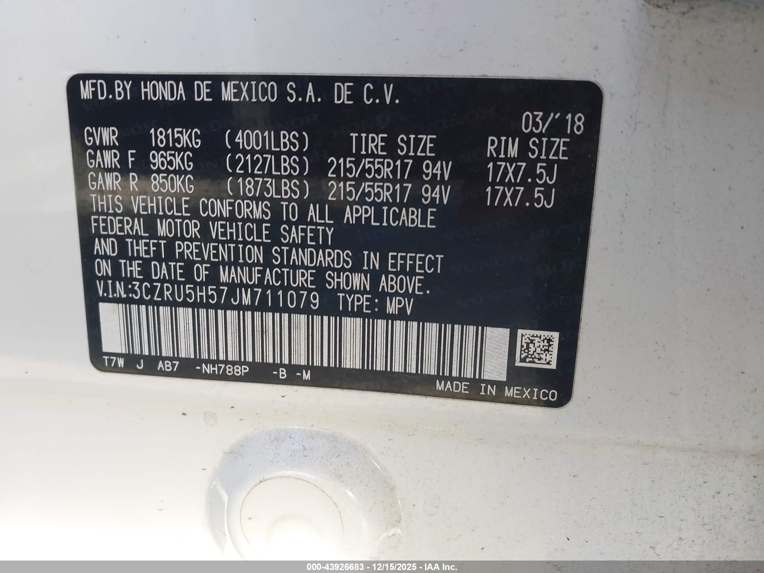 HONDA HR-V image 9