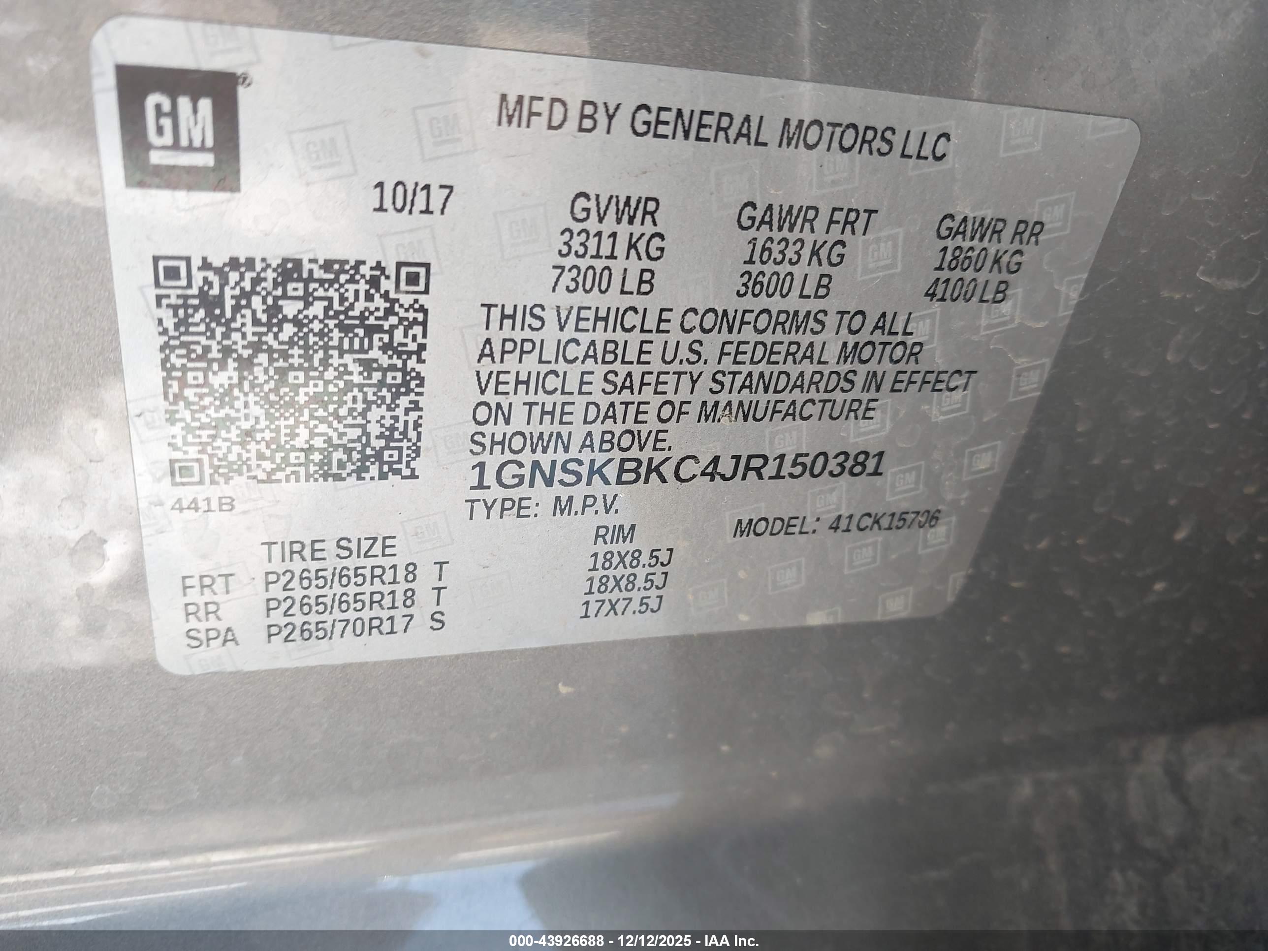 CHEVROLET TAHOE image 9