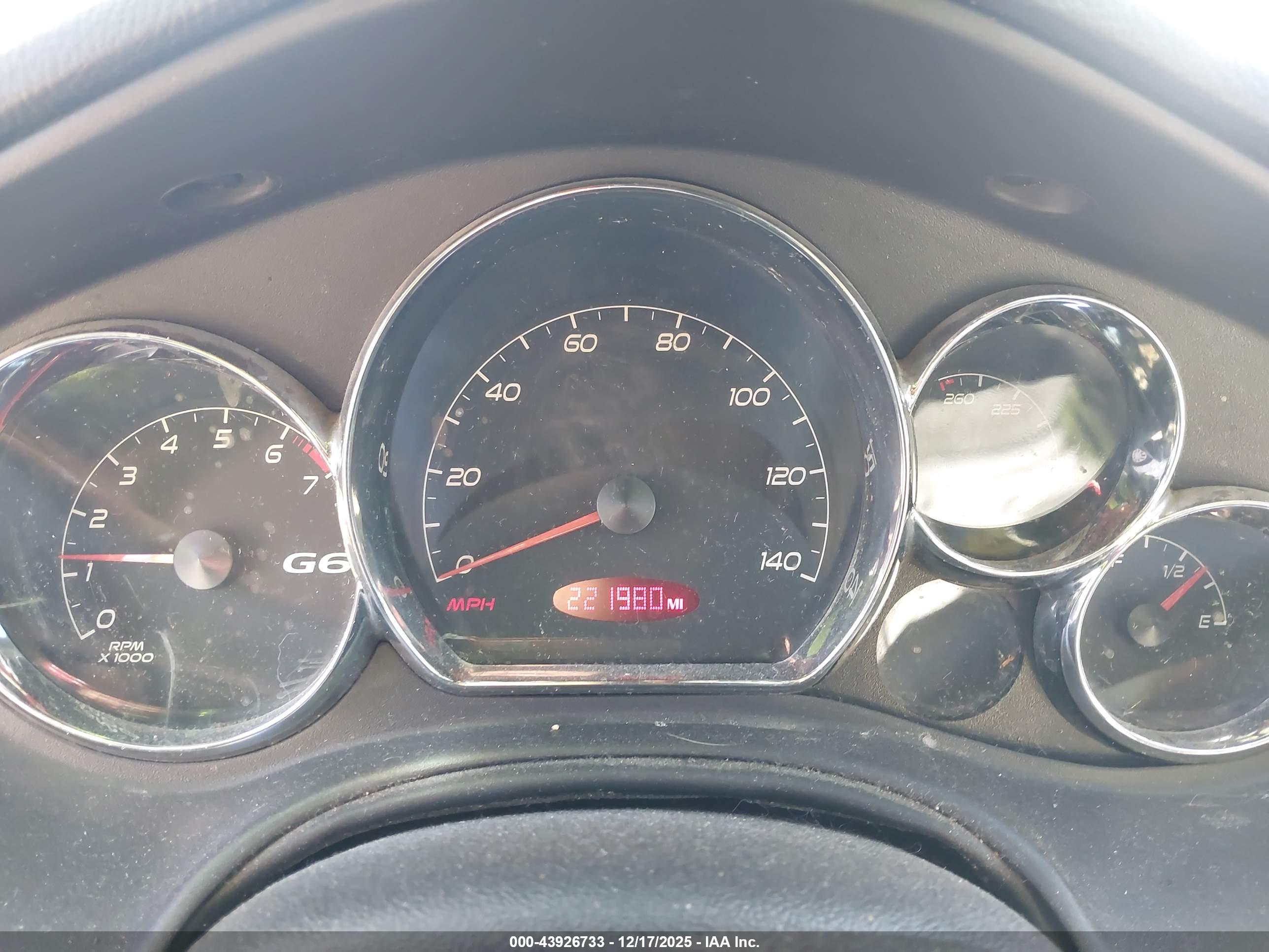 PONTIAC G6 image 7