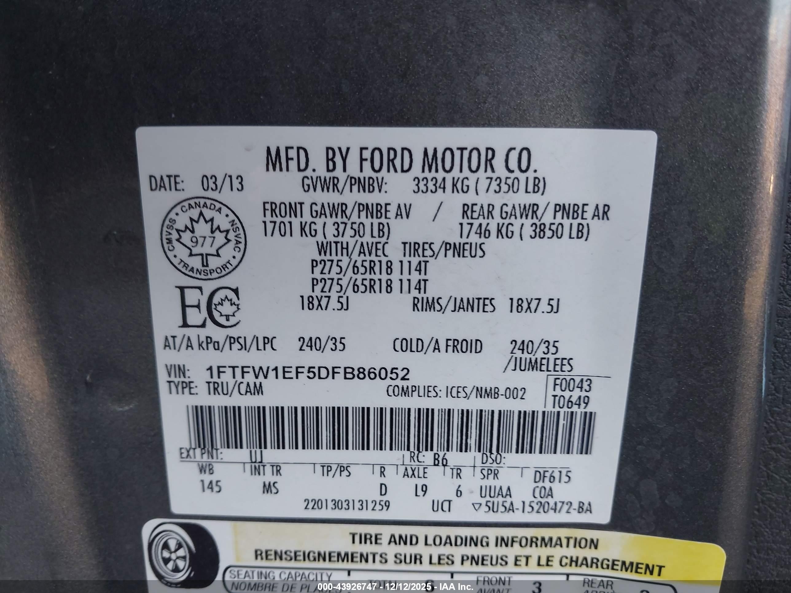 FORD F-150 image 9