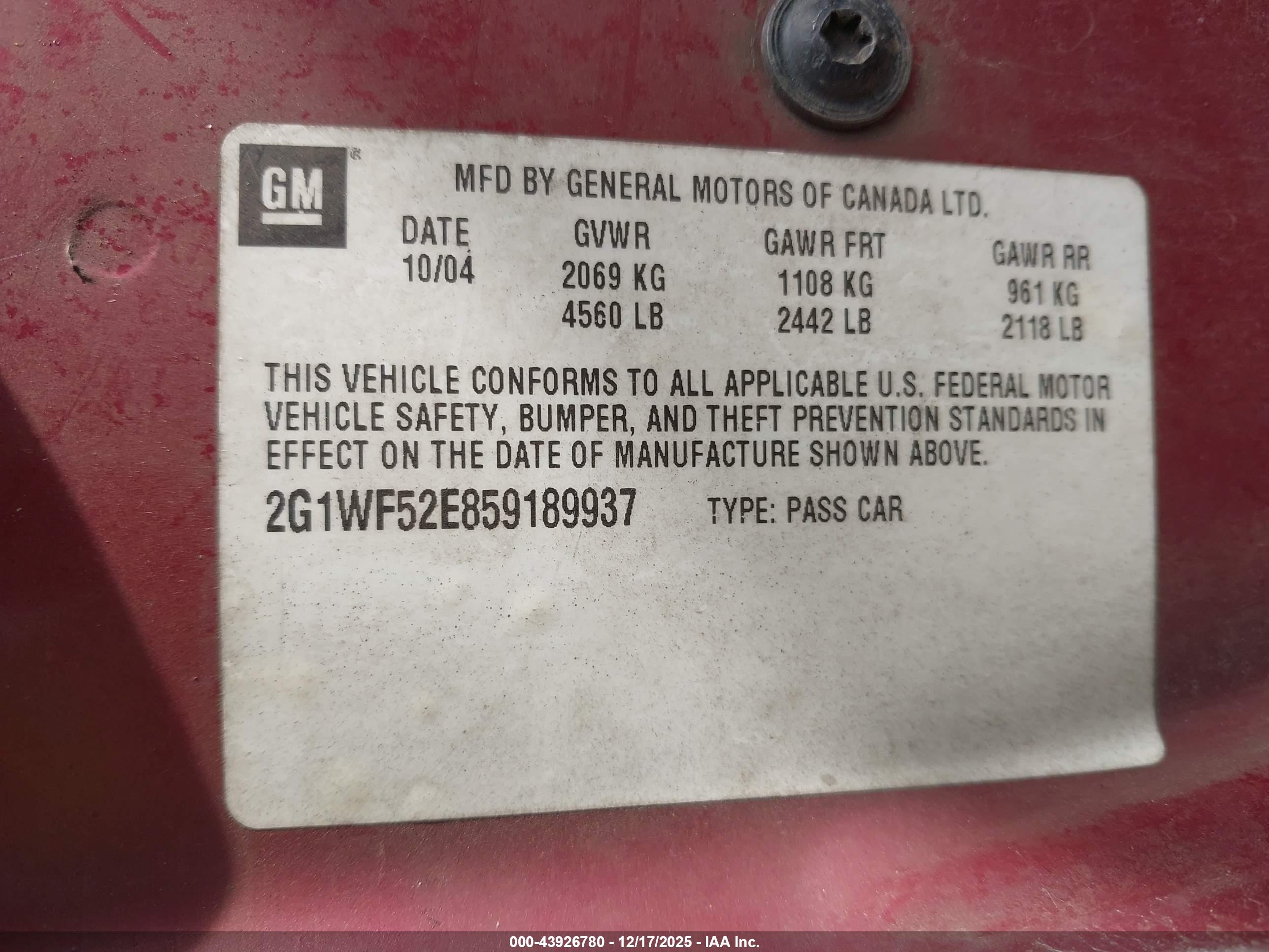 CHEVROLET IMPALA image 9