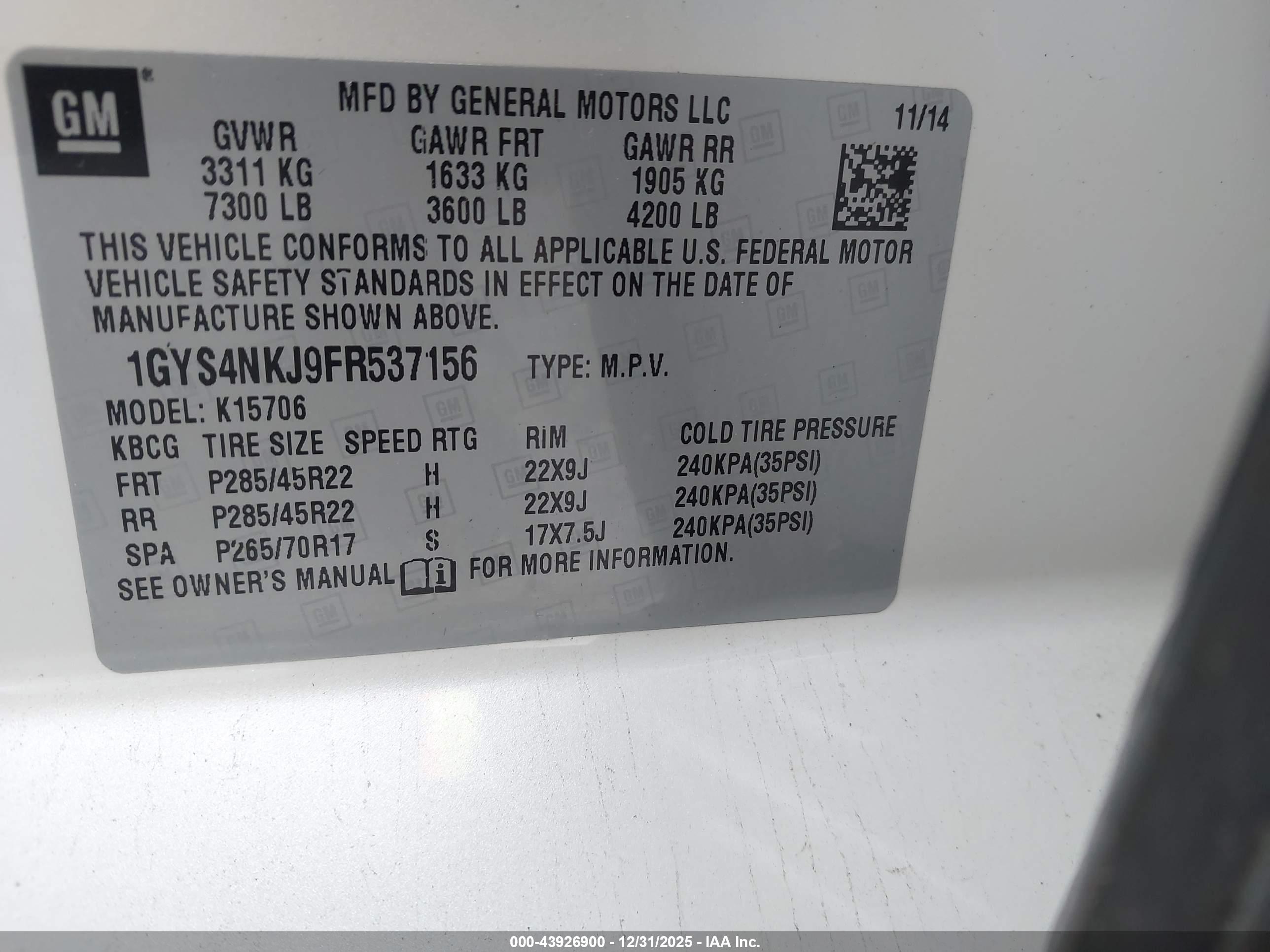 CADILLAC ESCALADE image 9