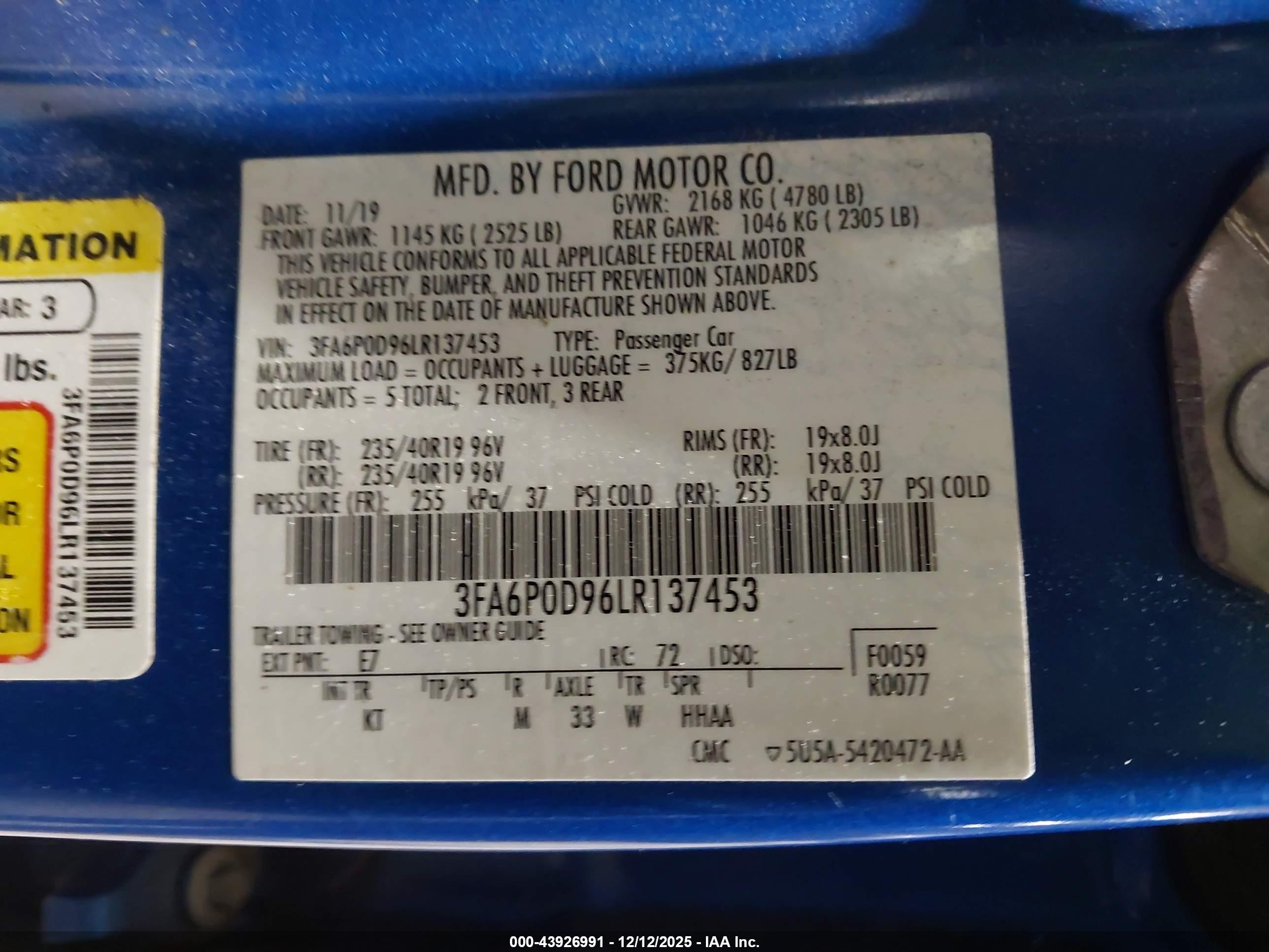 FORD FUSION image 9