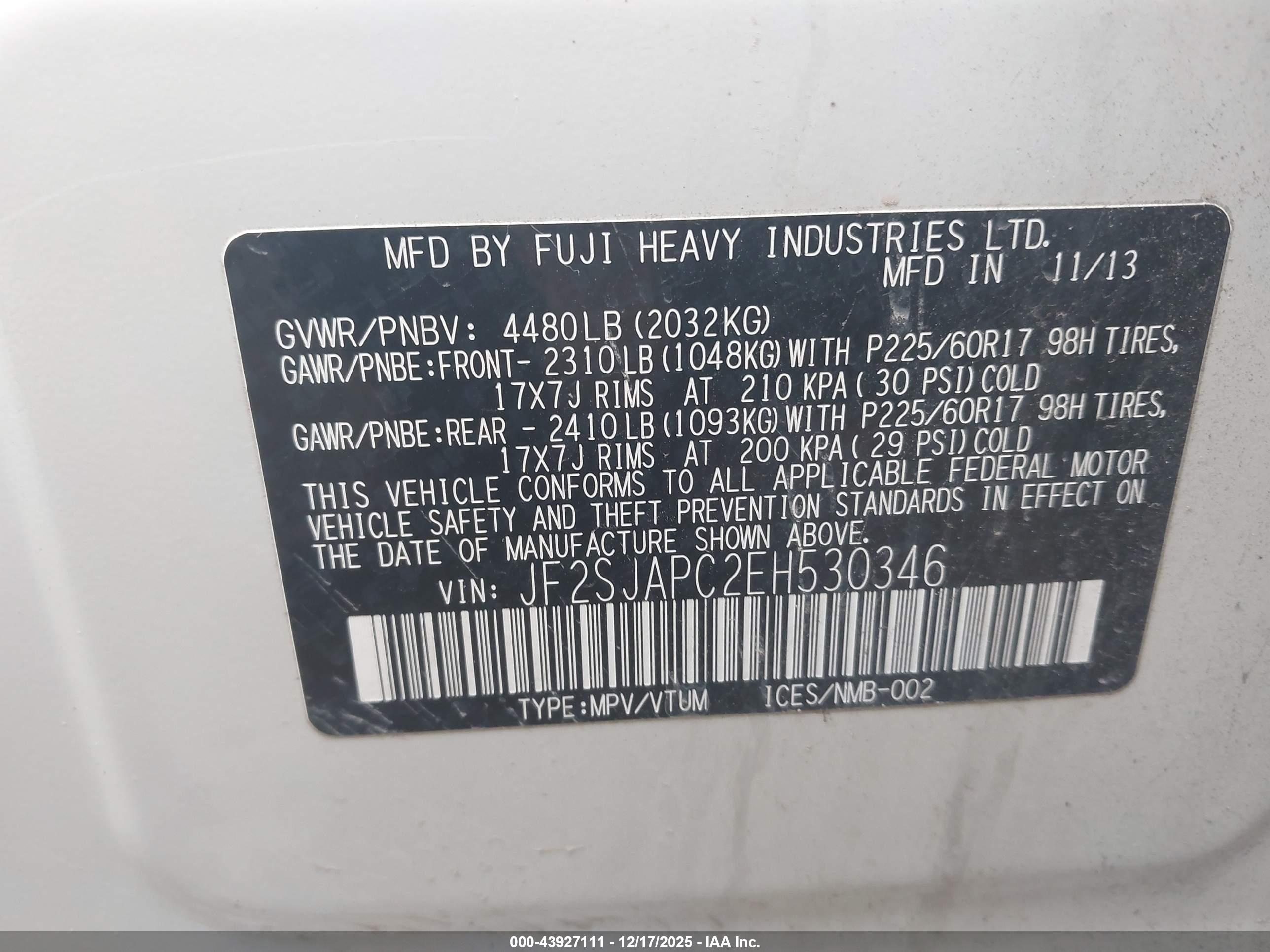 SUBARU FORESTER image 9