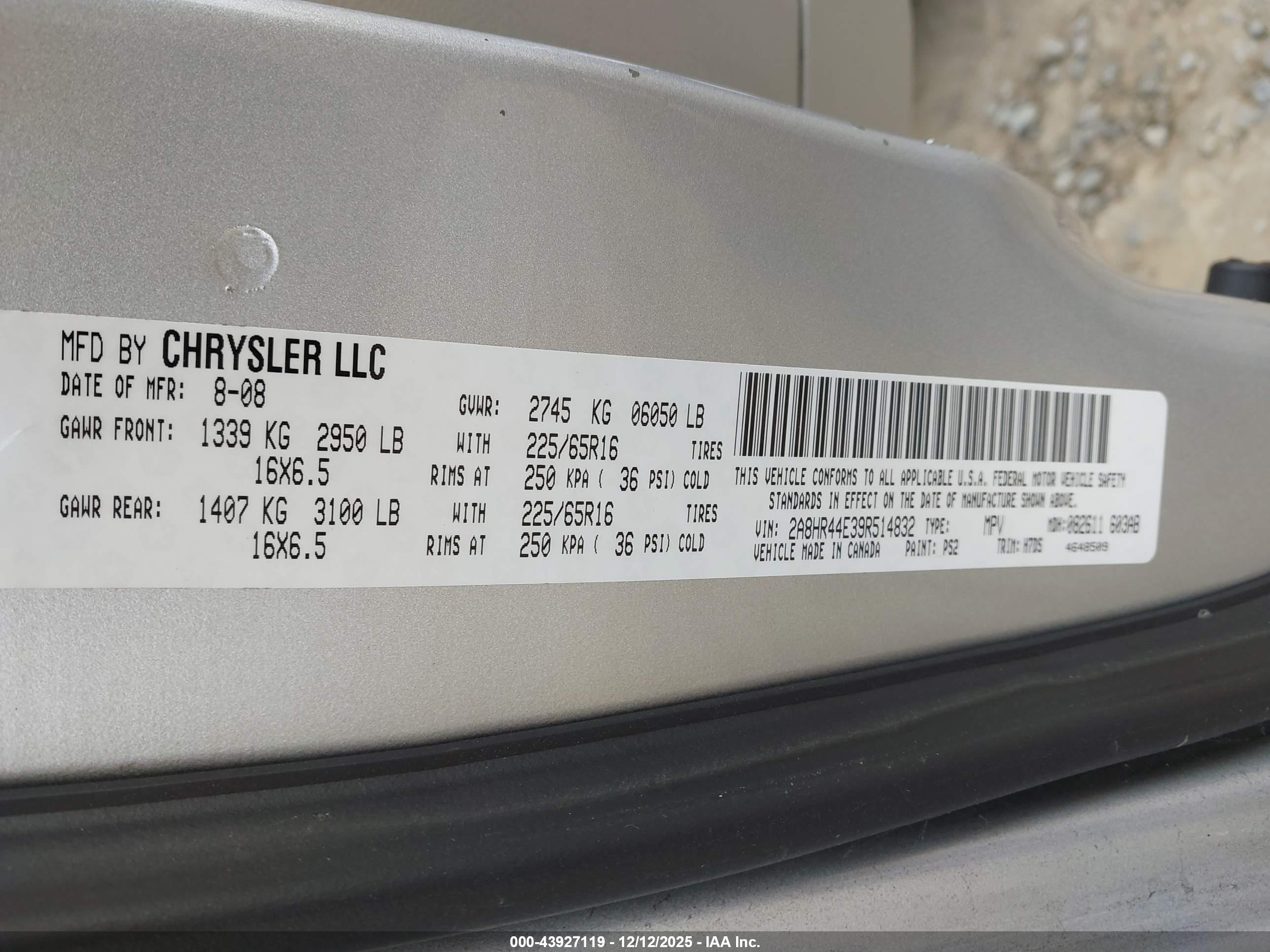 CHRYSLER TOWN image 9