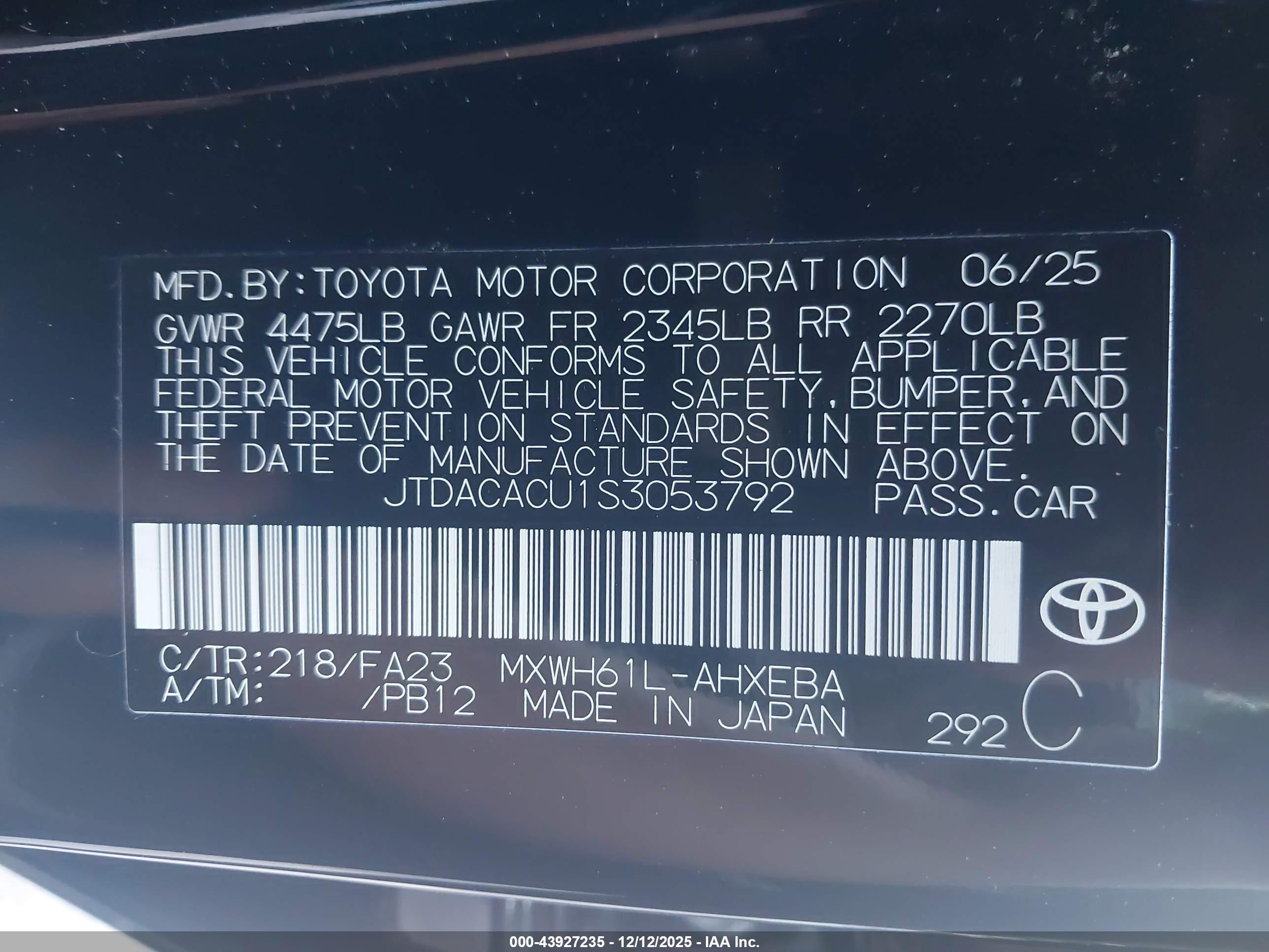 TOYOTA PRIUS image 9
