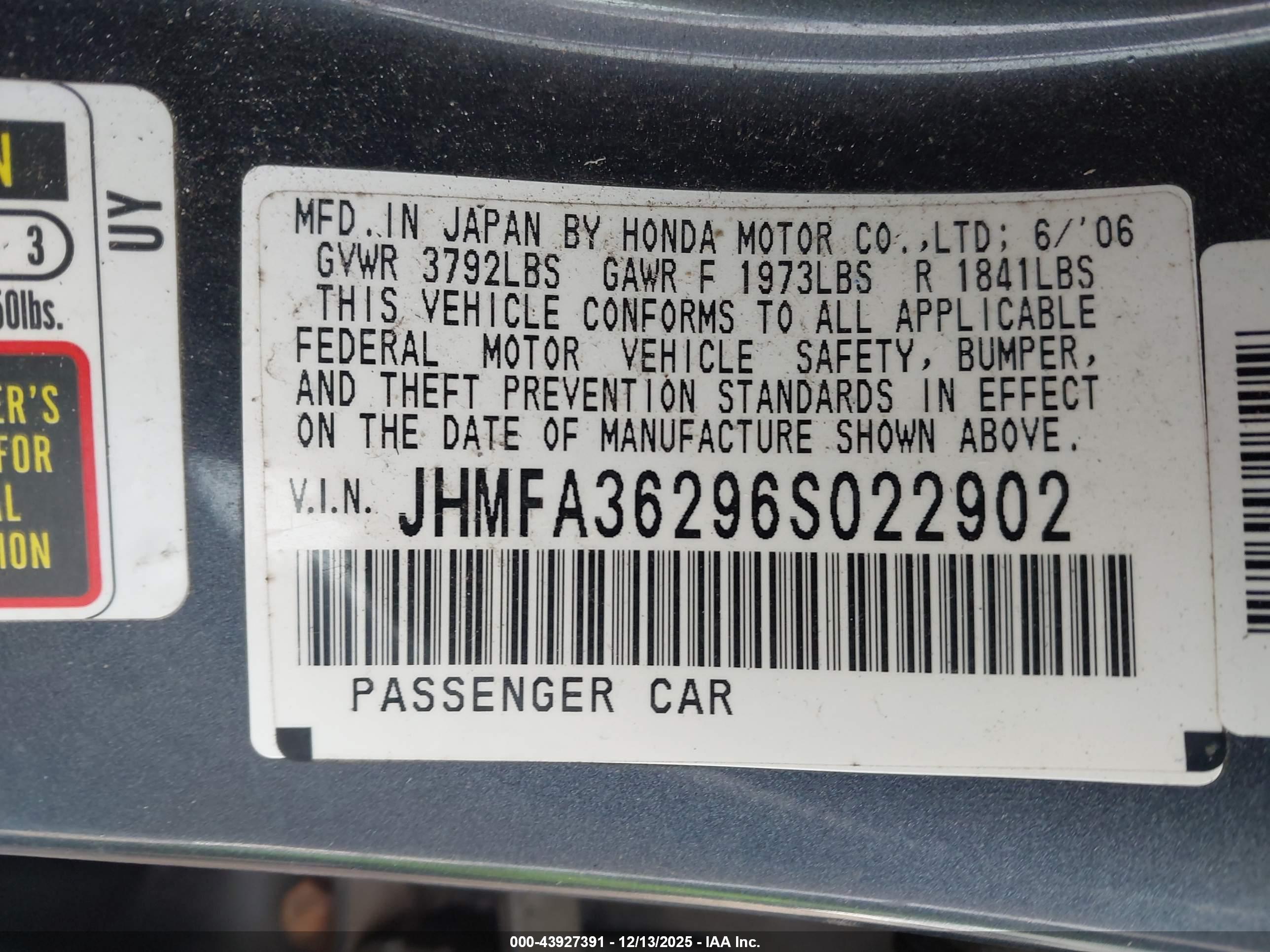 HONDA CIVIC image 9