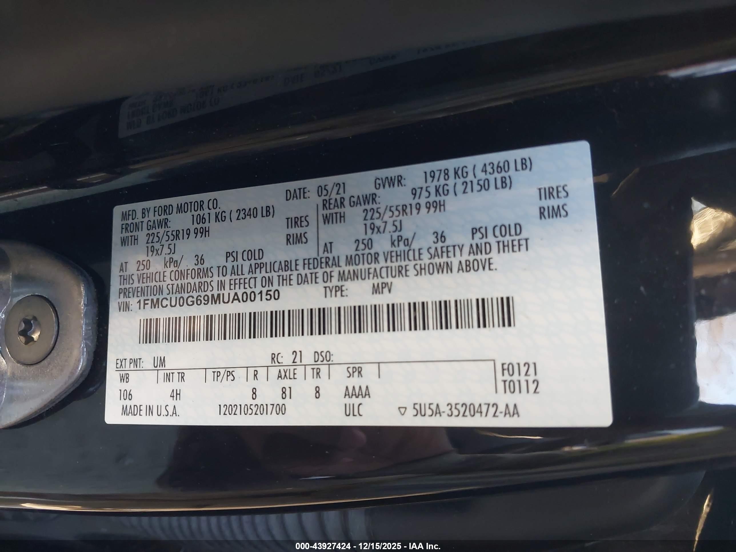 FORD ESCAPE image 9