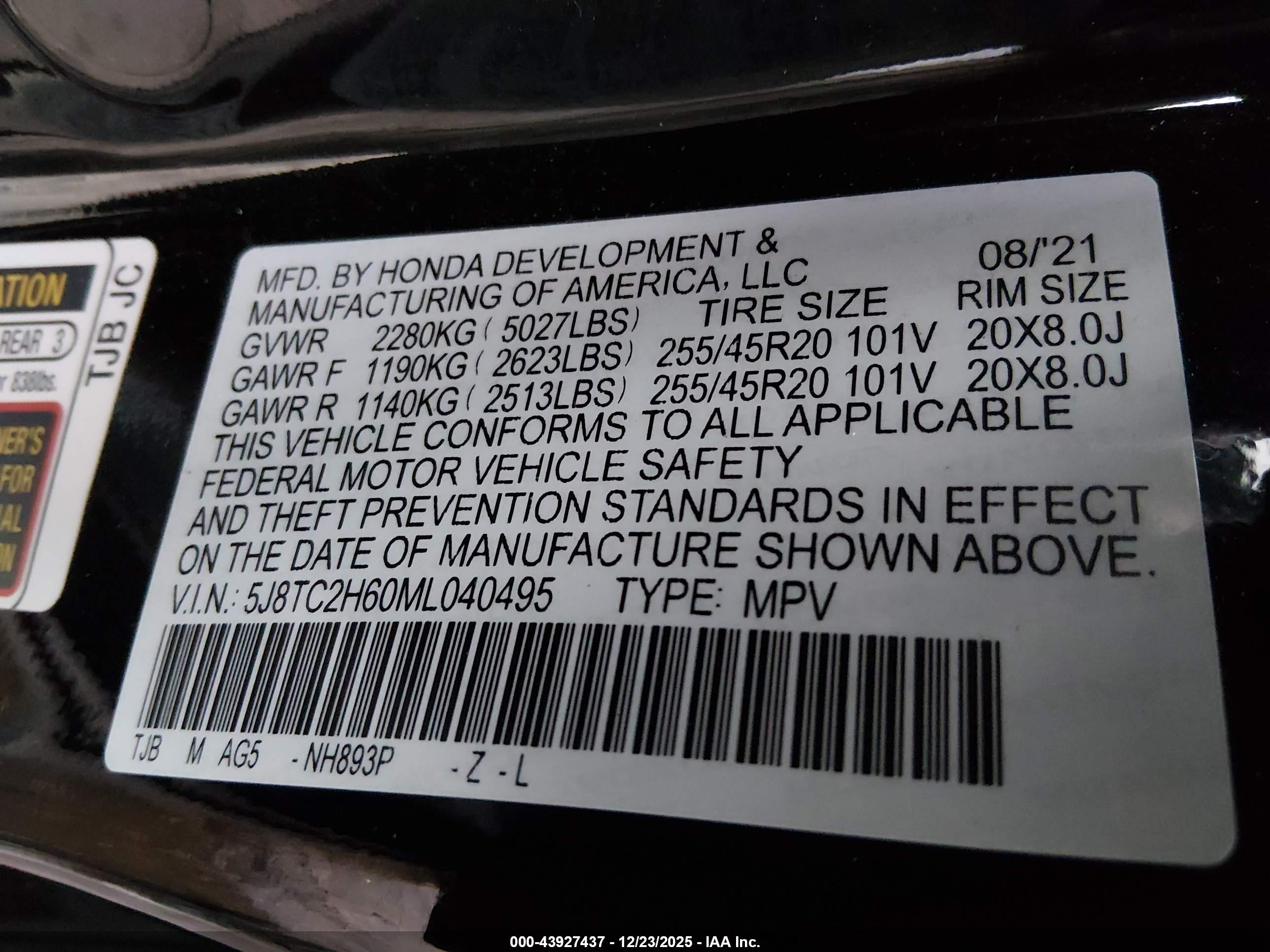 ACURA RDX image 9