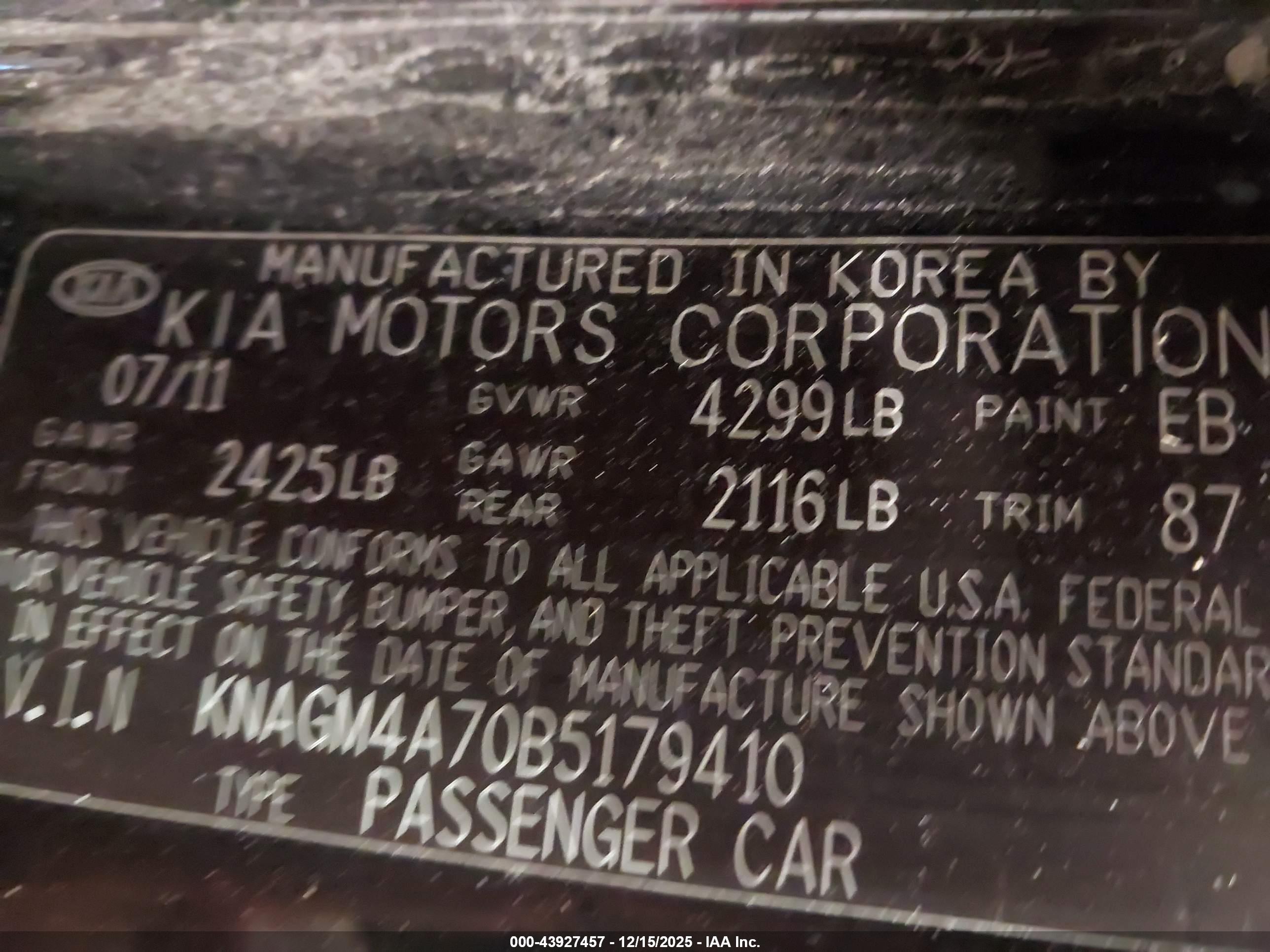 KIA OPTIMA image 9