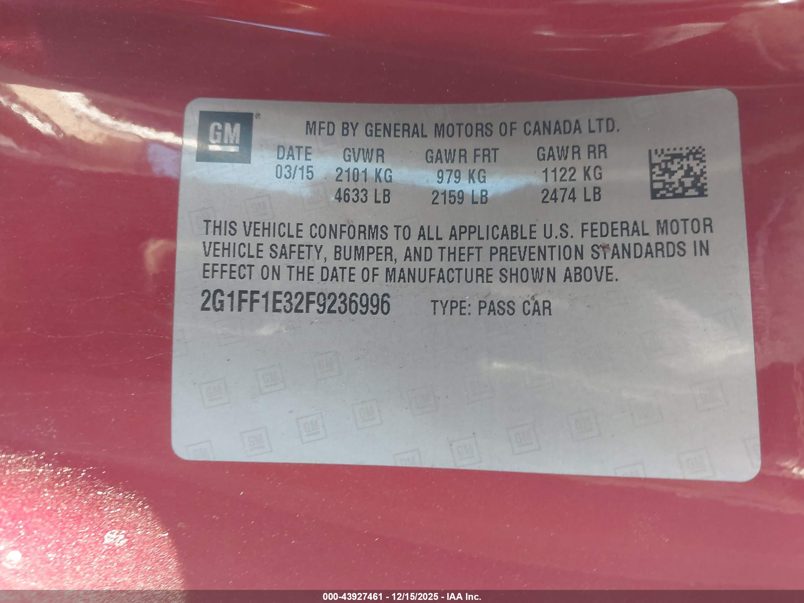 CHEVROLET CAMARO image 9