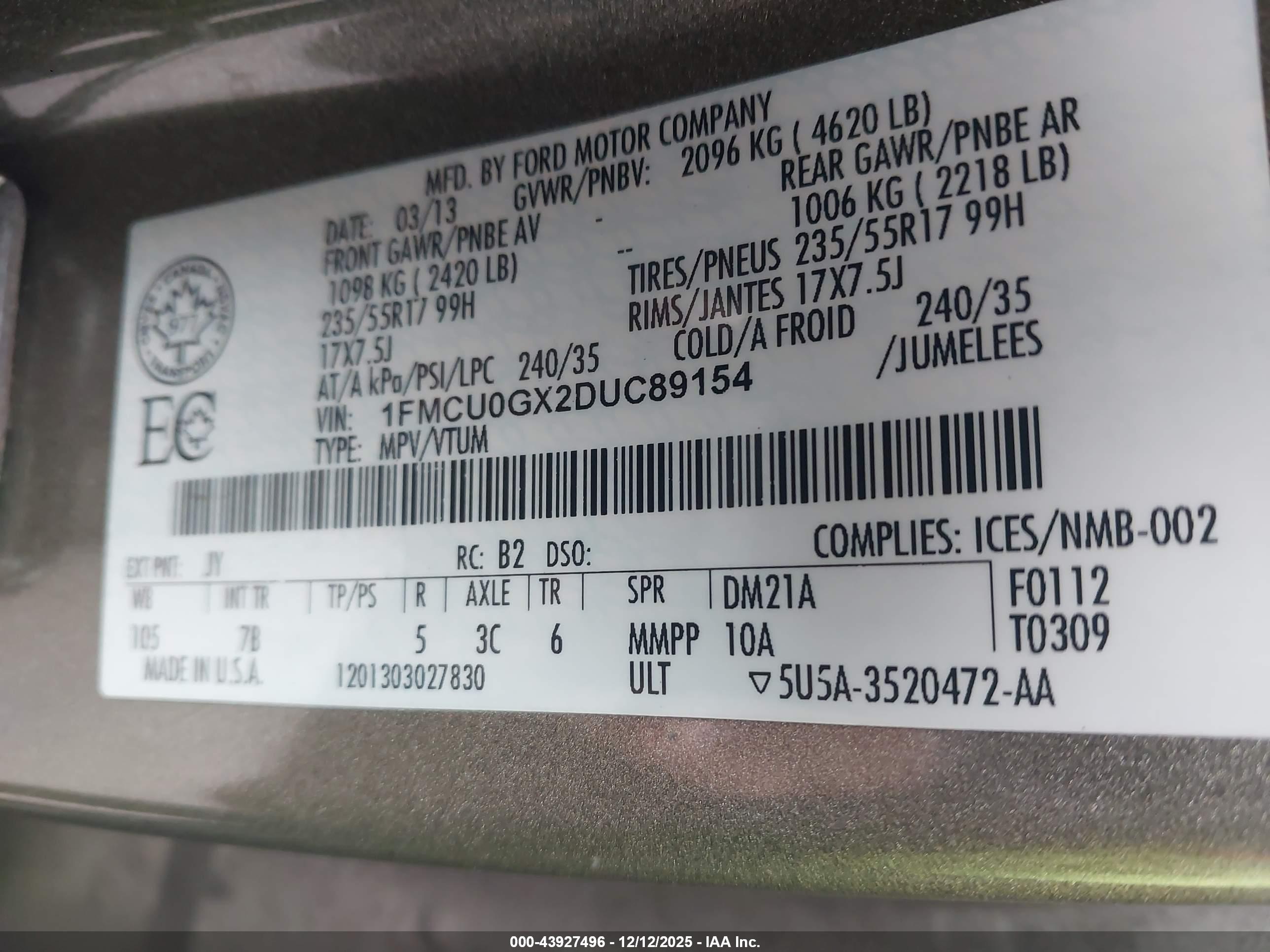FORD ESCAPE image 9