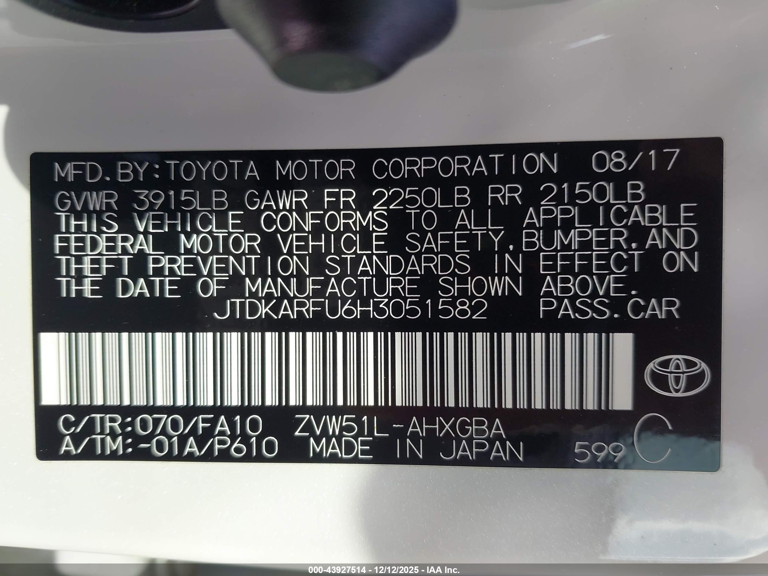 TOYOTA PRIUS image 9