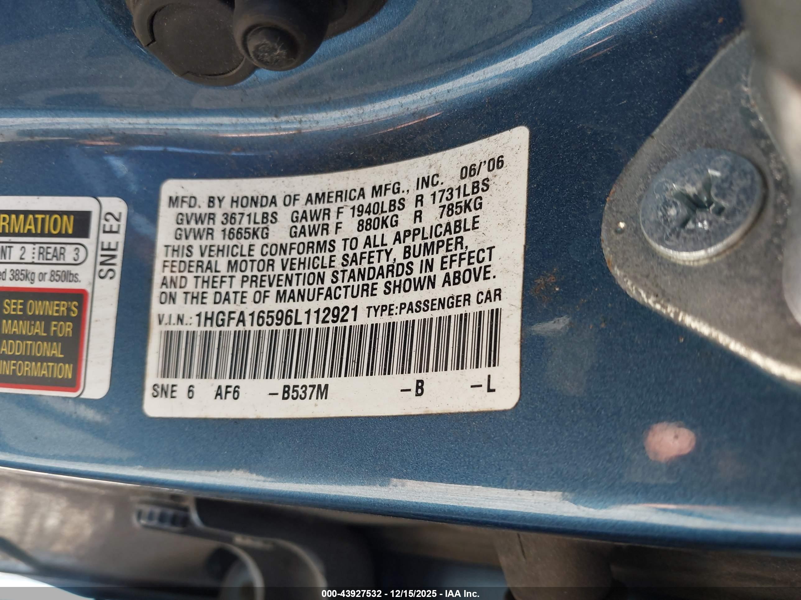 HONDA CIVIC image 9