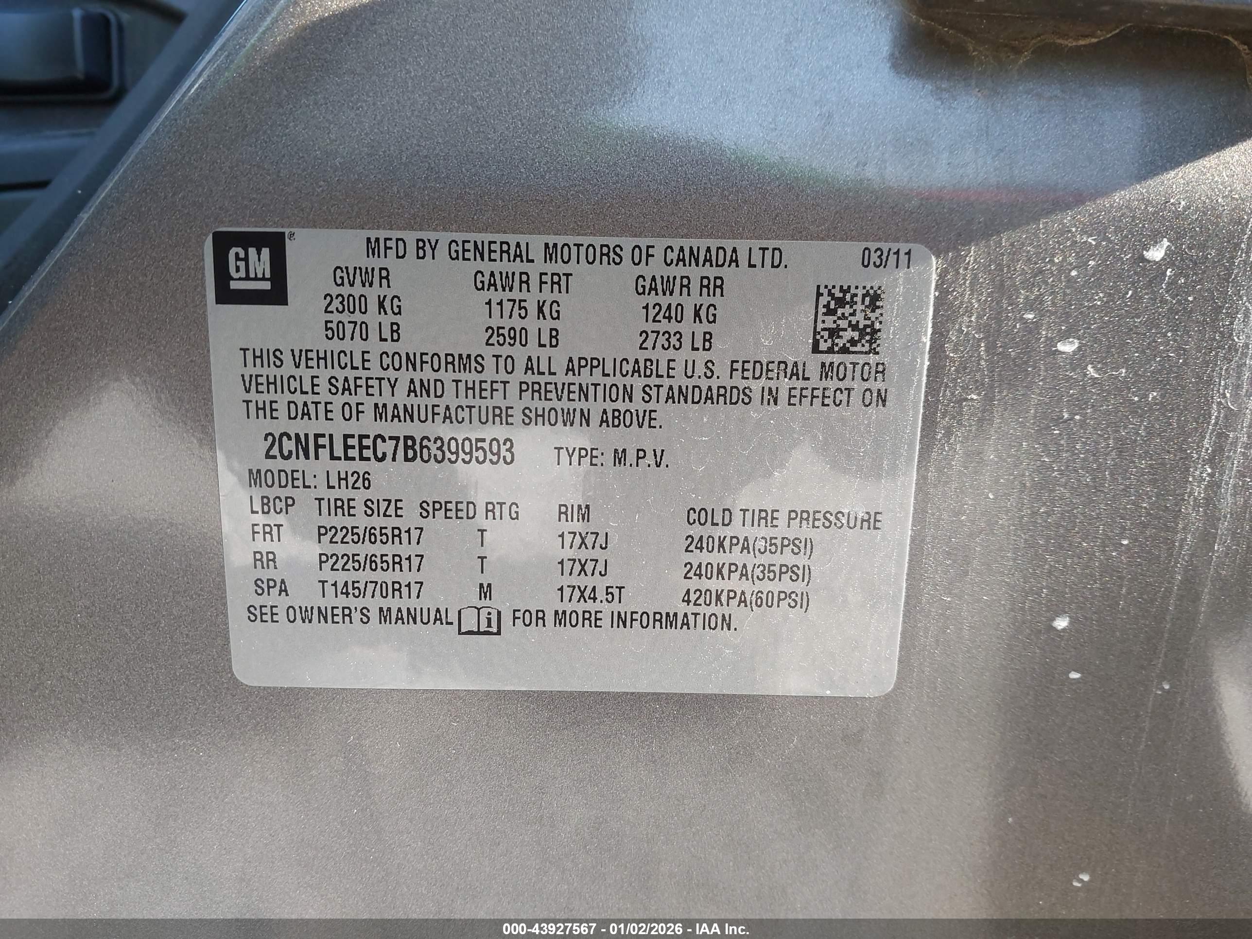 CHEVROLET EQUINOX image 9