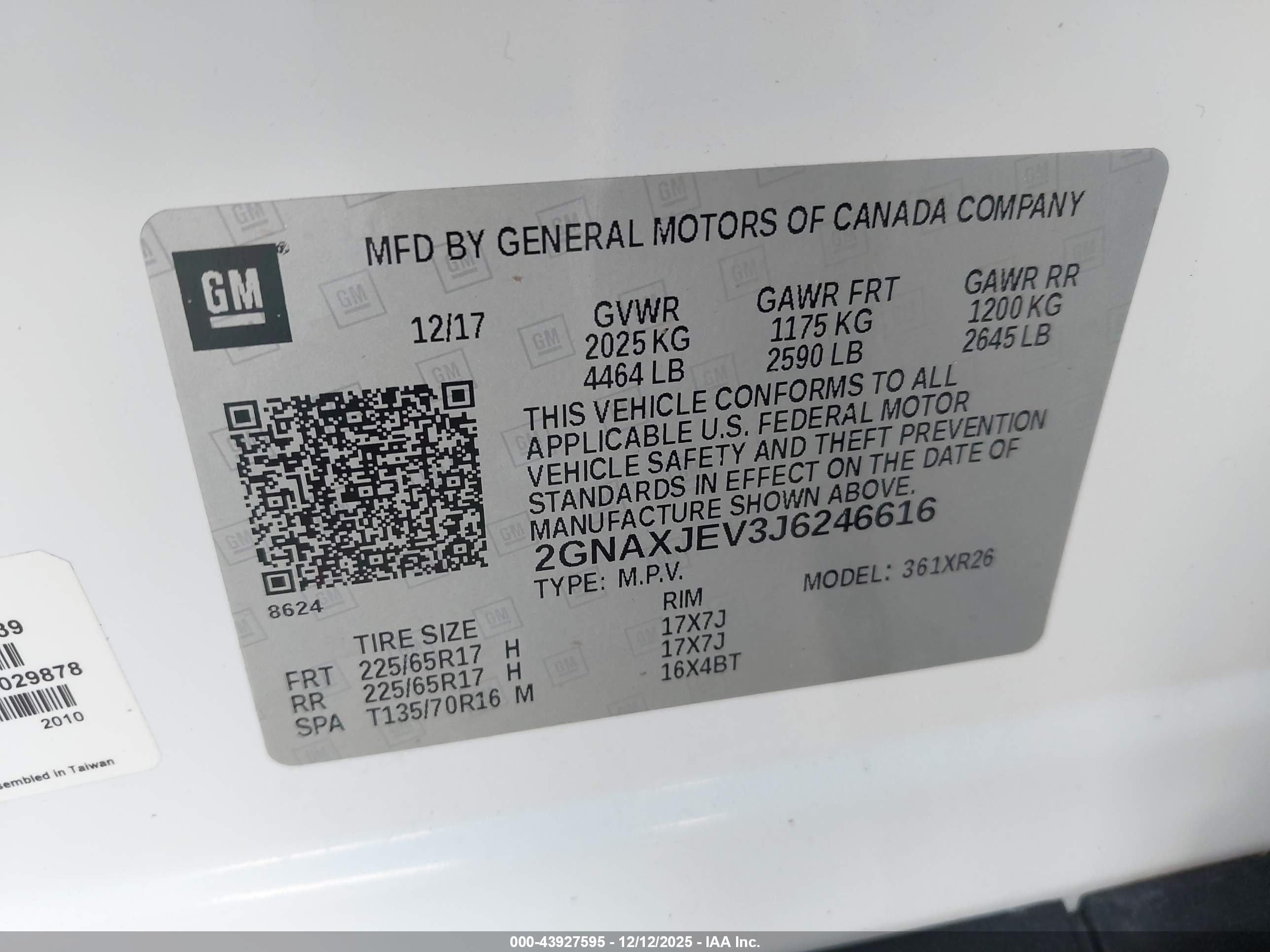 CHEVROLET EQUINOX image 9