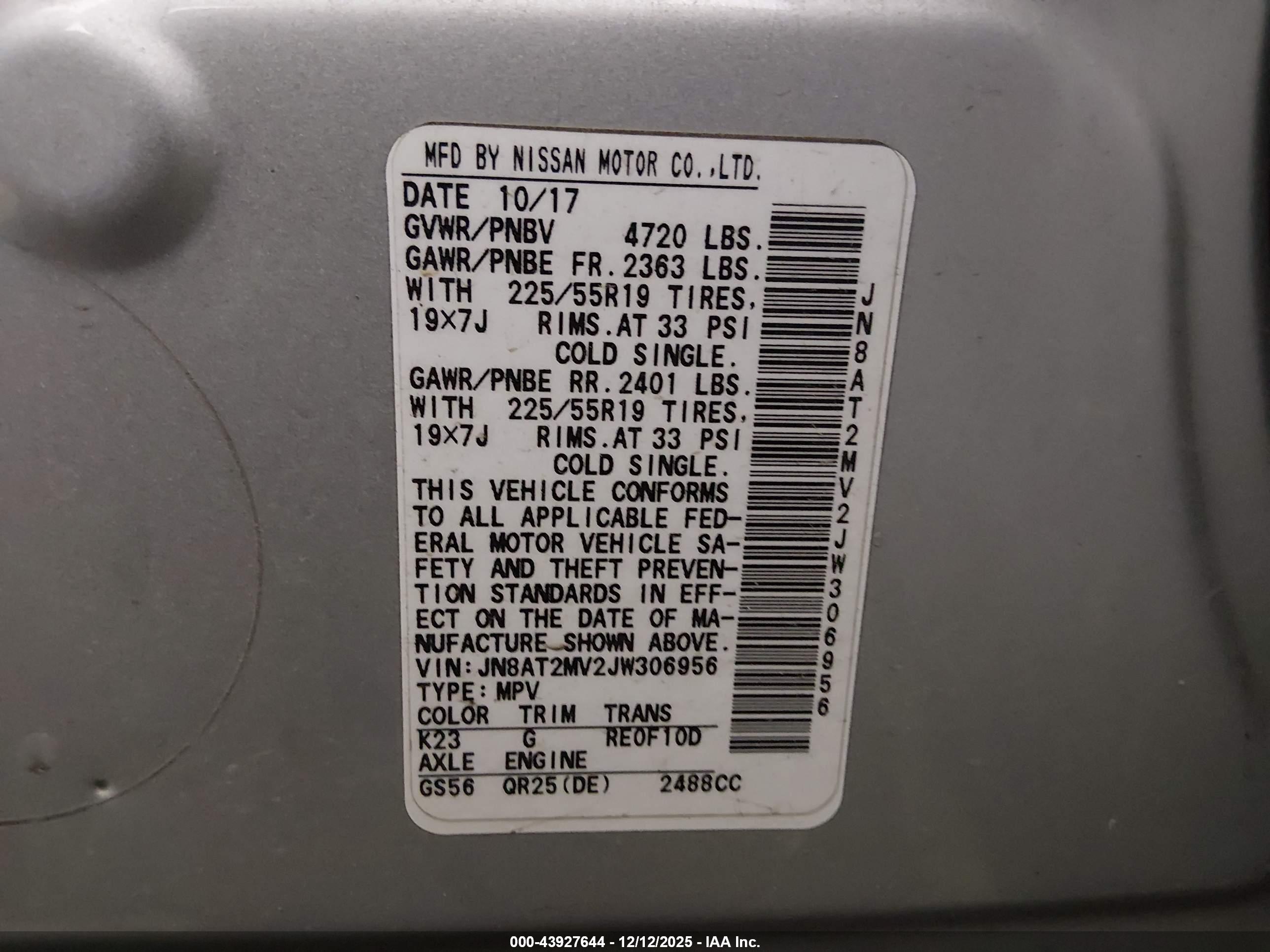 NISSAN ROGUE image 9