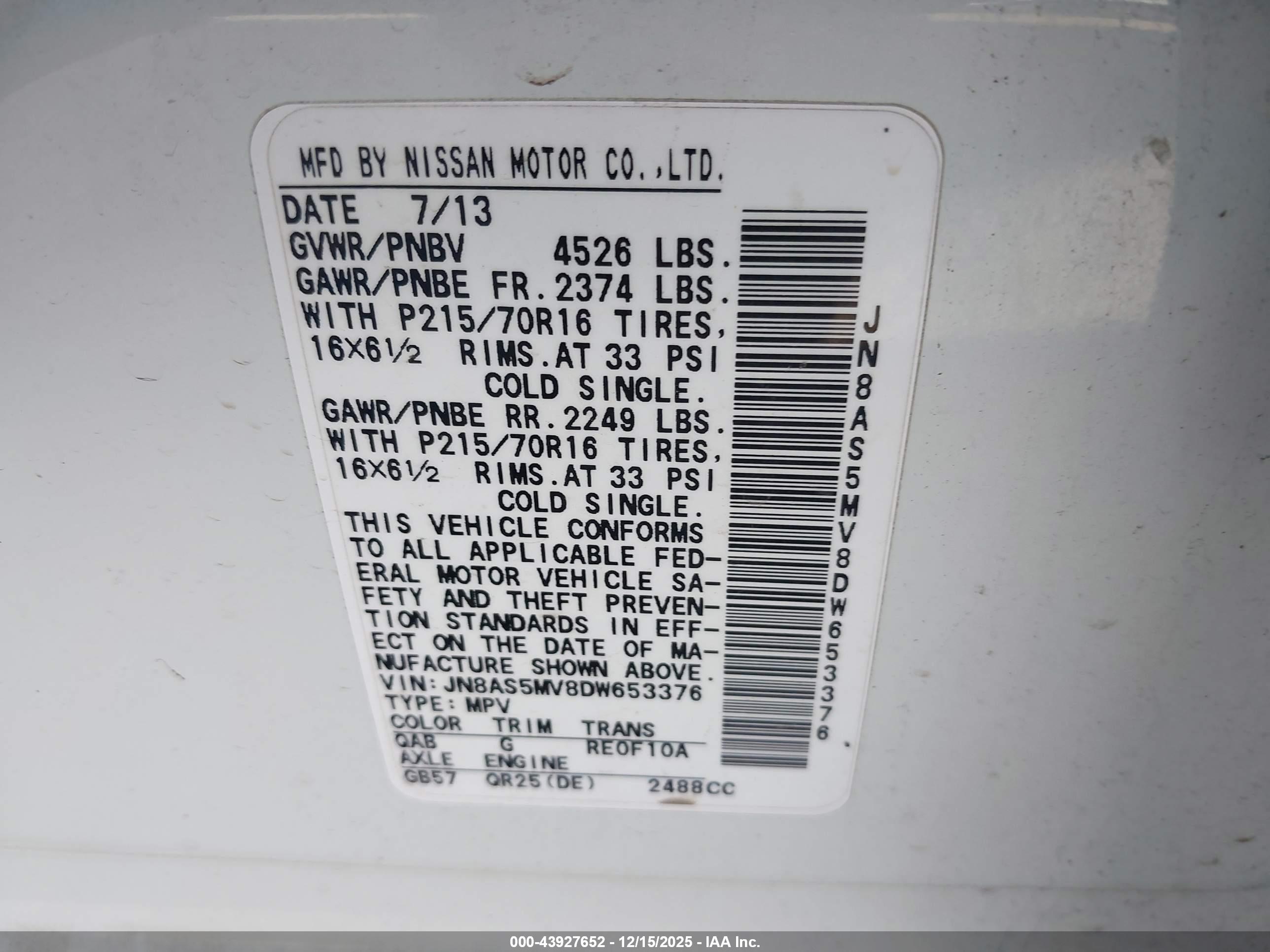 NISSAN ROGUE image 9