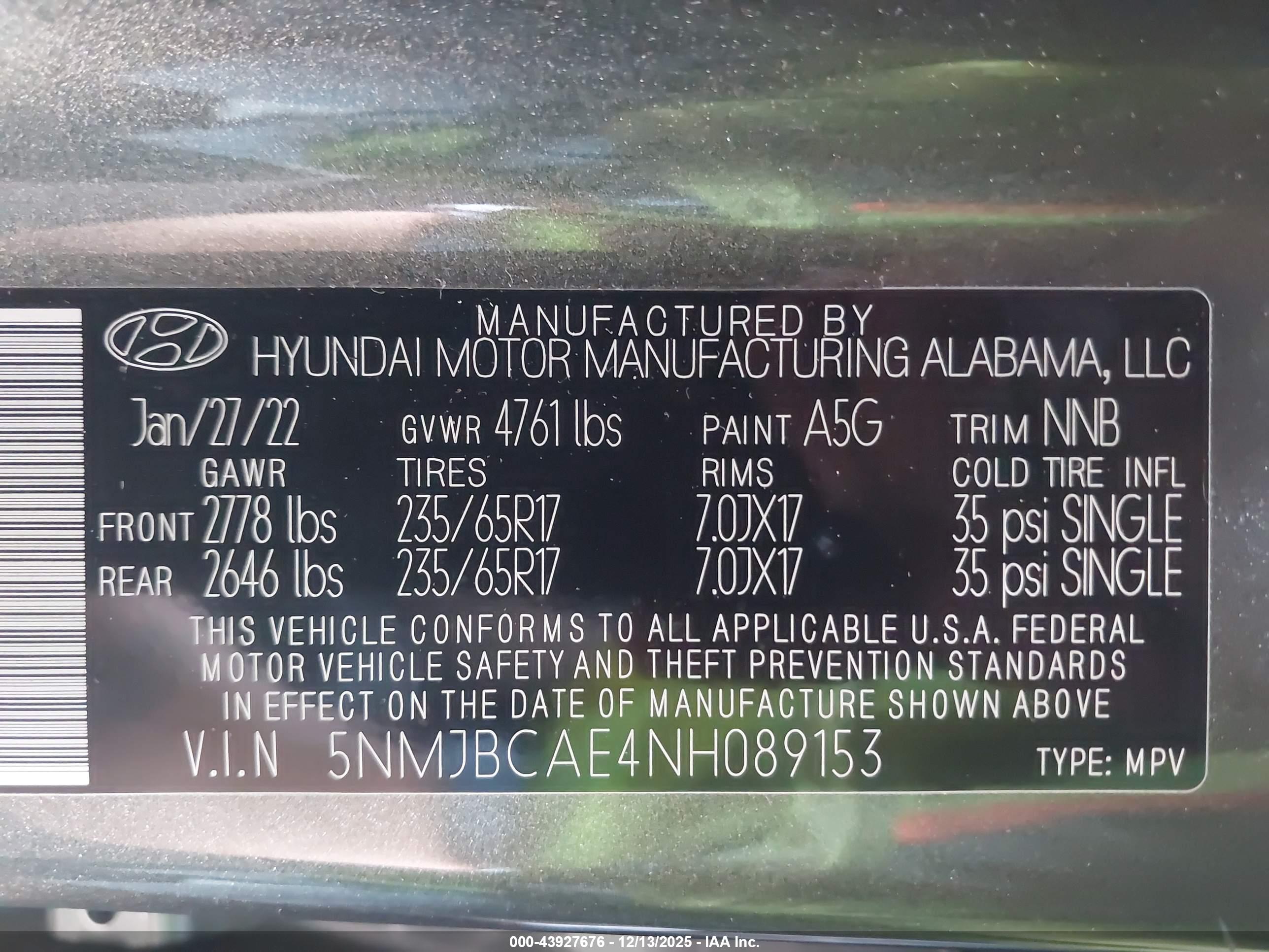 HYUNDAI TUCSON image 9