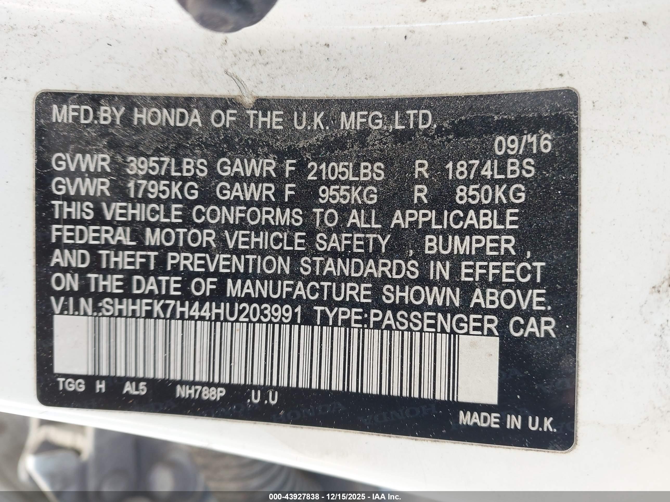 HONDA CIVIC image 9