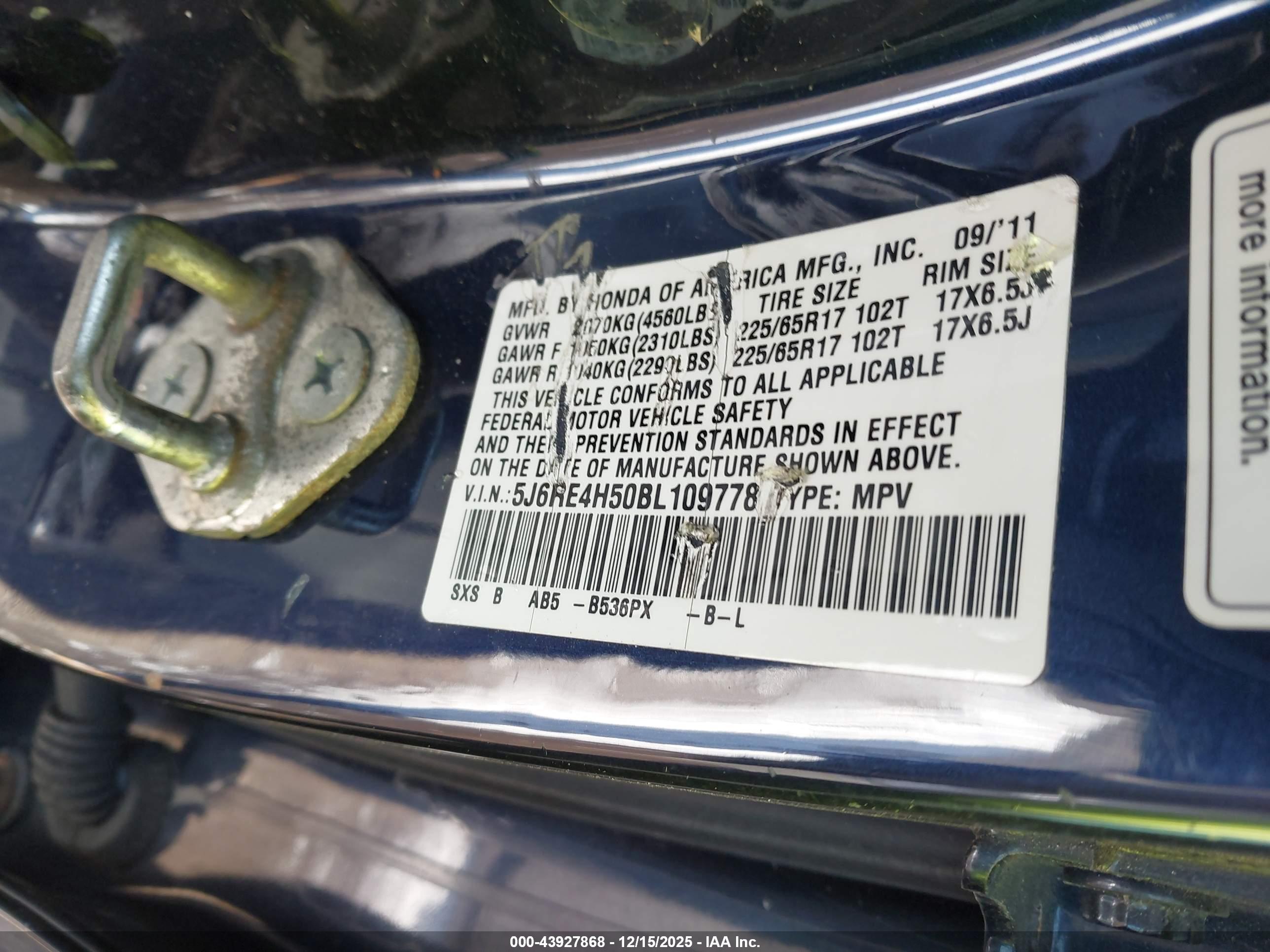 HONDA CR-V image 9