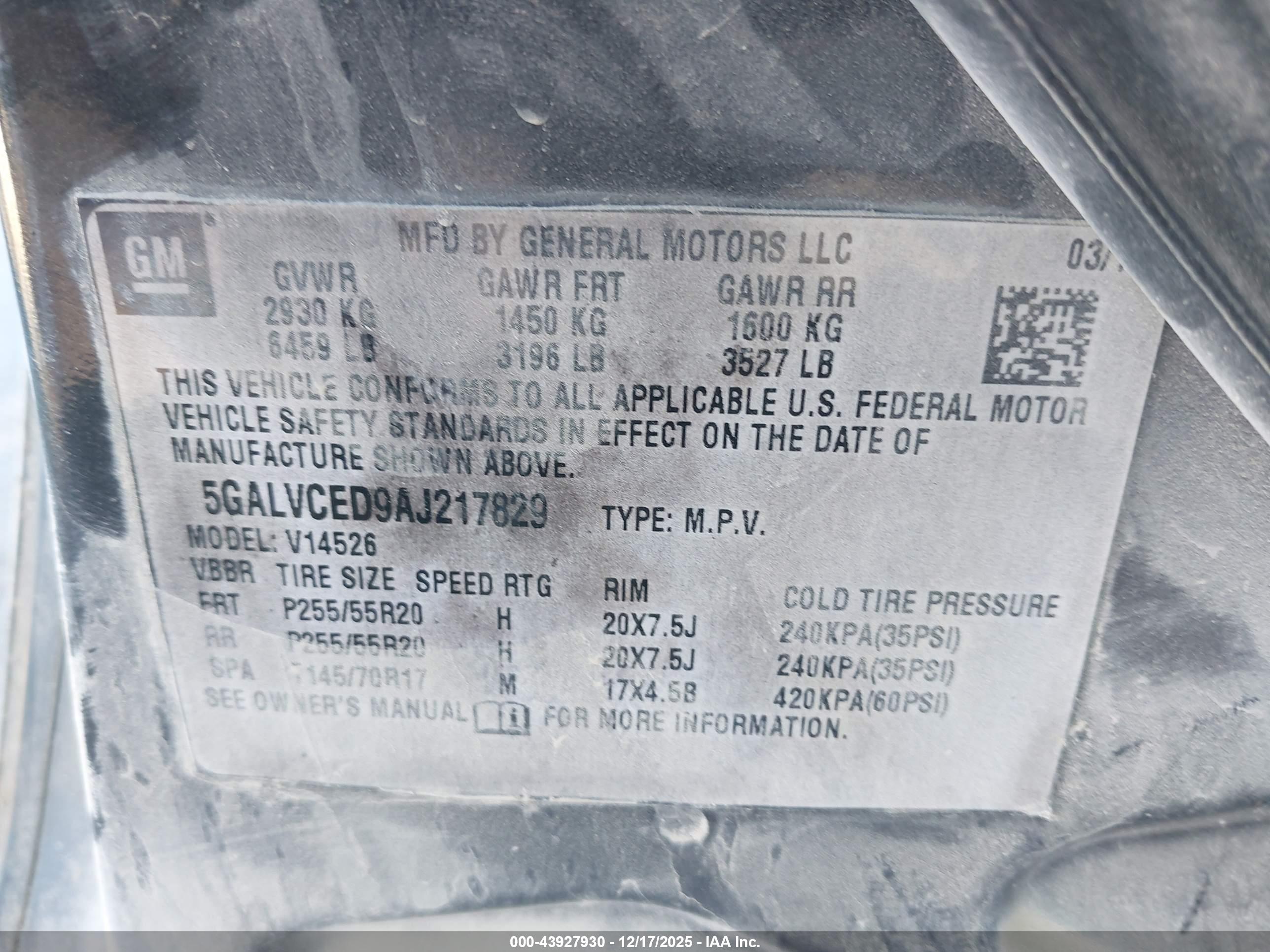 BUICK ENCLAVE image 9