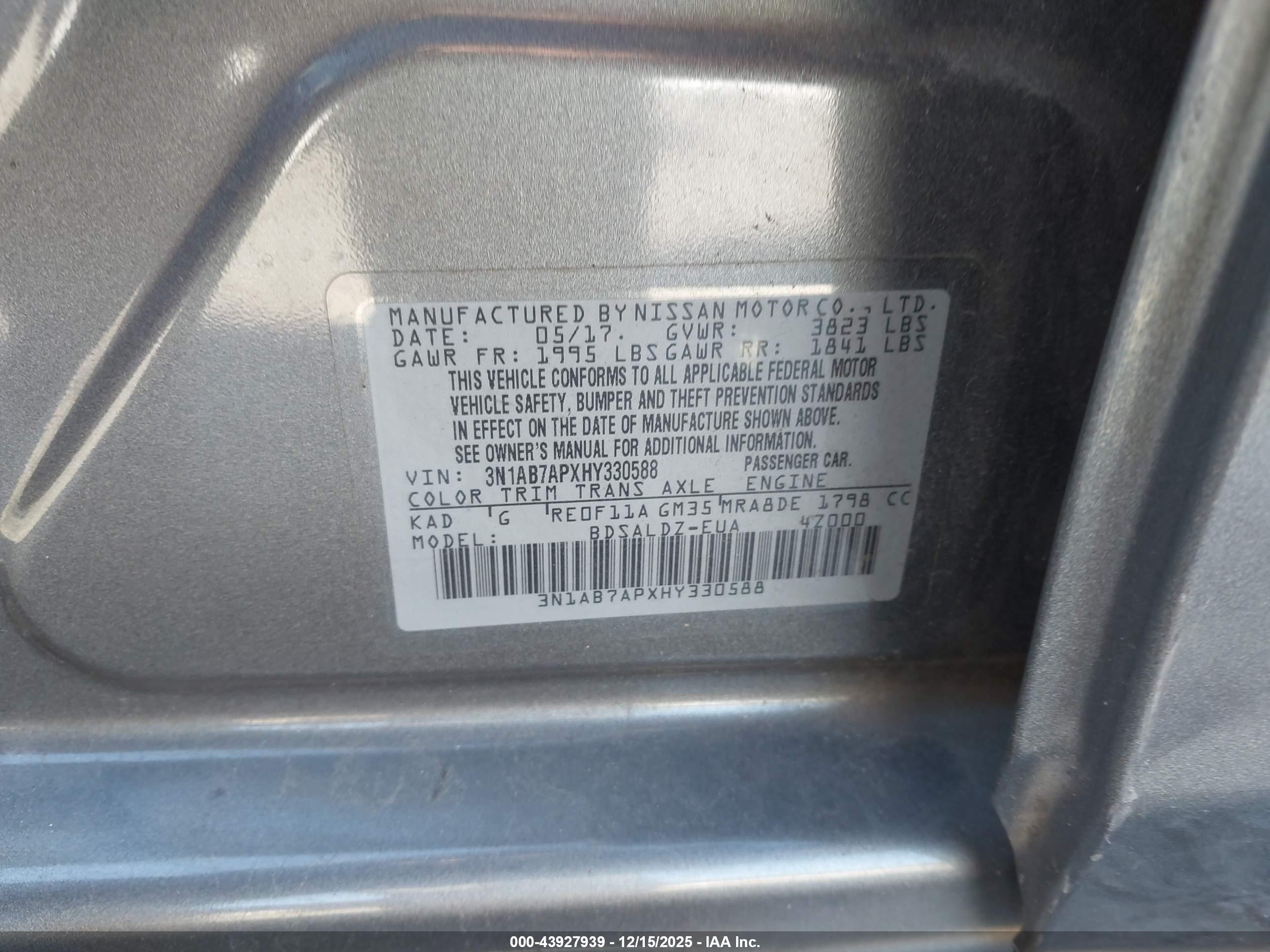 NISSAN SENTRA image 9