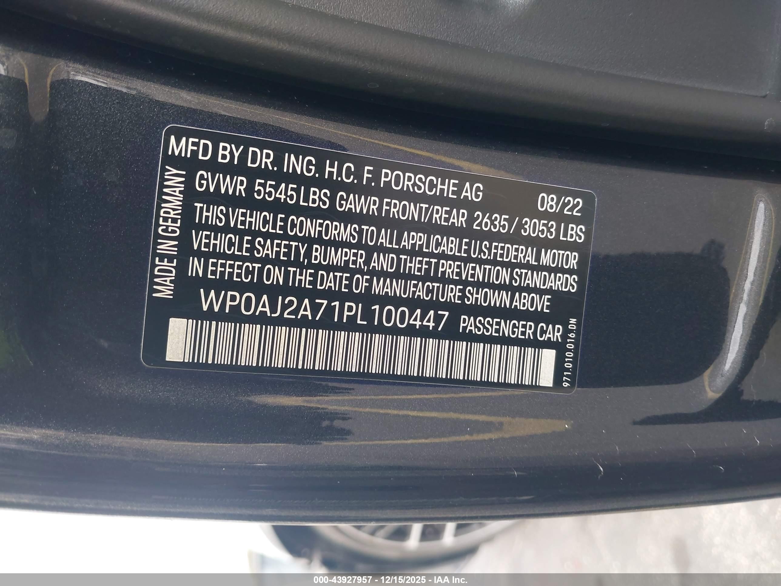 PORSCHE PANAMERA image 9