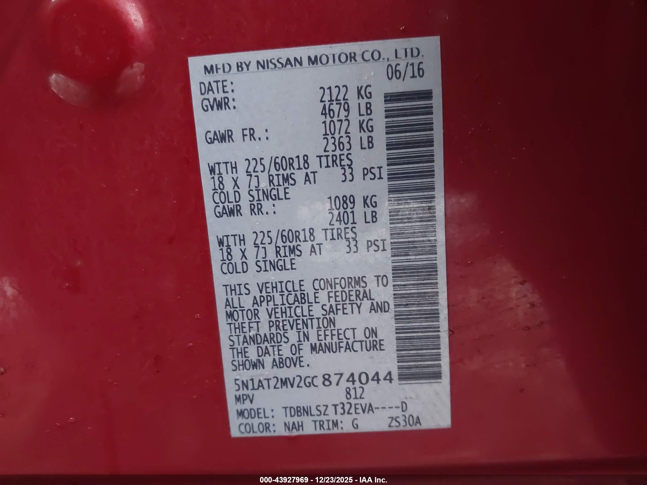 NISSAN ROGUE image 9