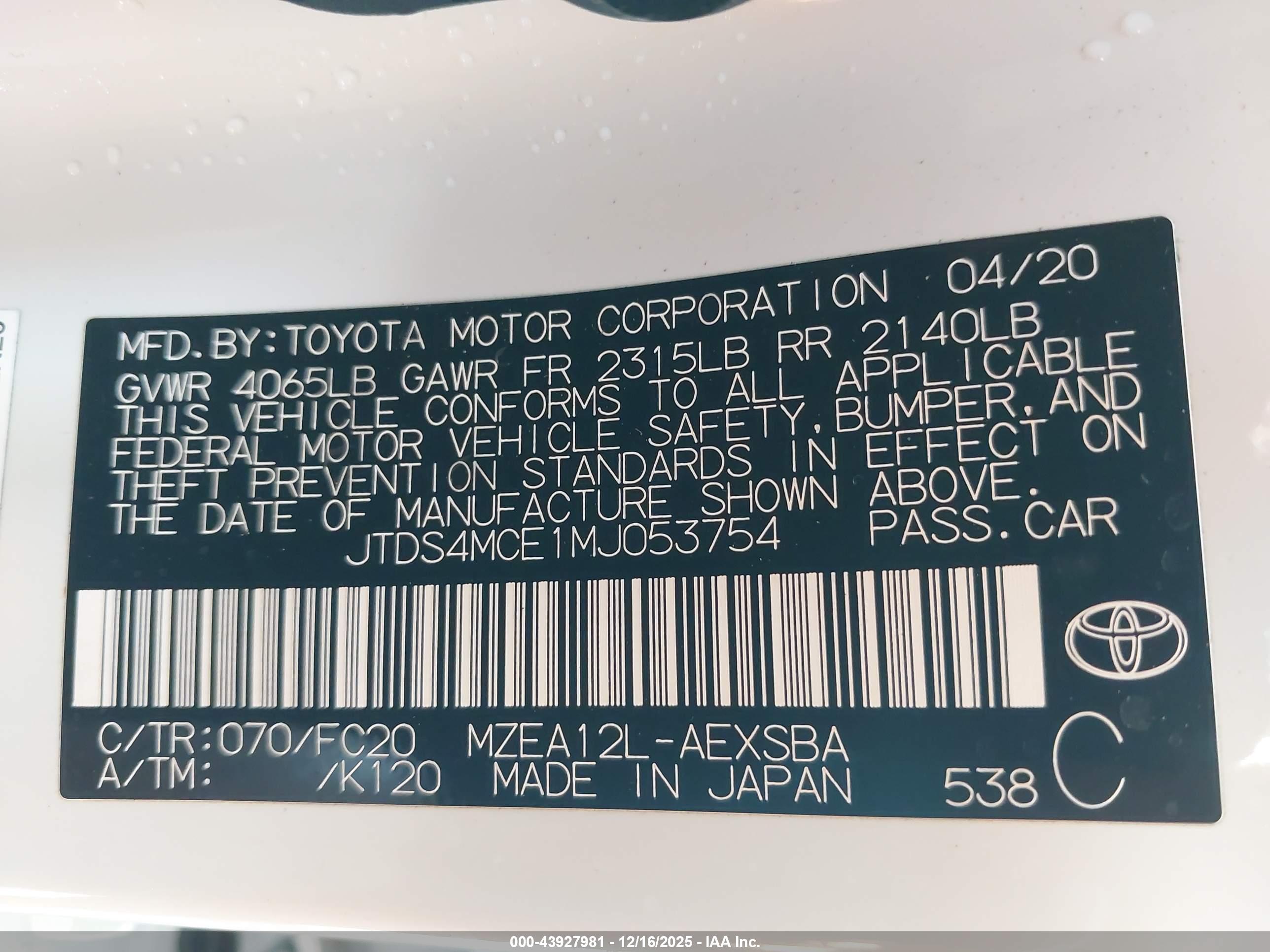 TOYOTA COROLLA image 9