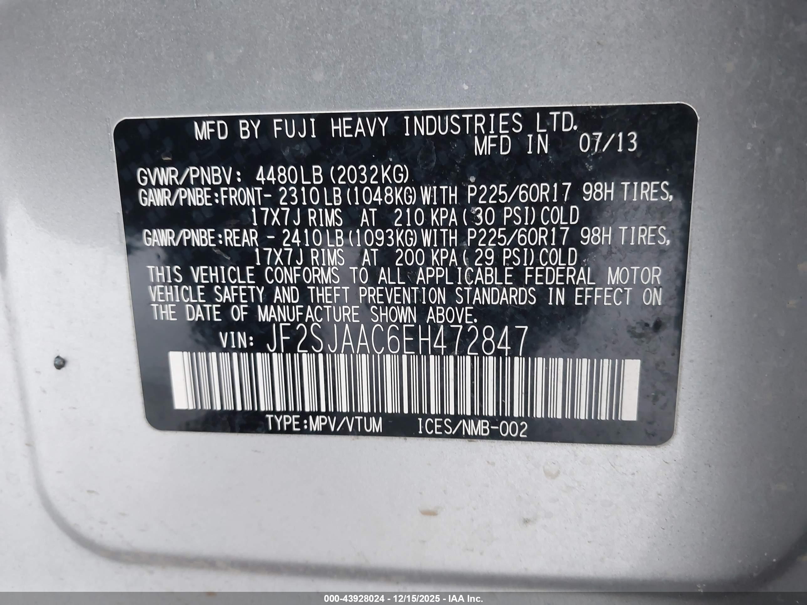 SUBARU FORESTER image 9