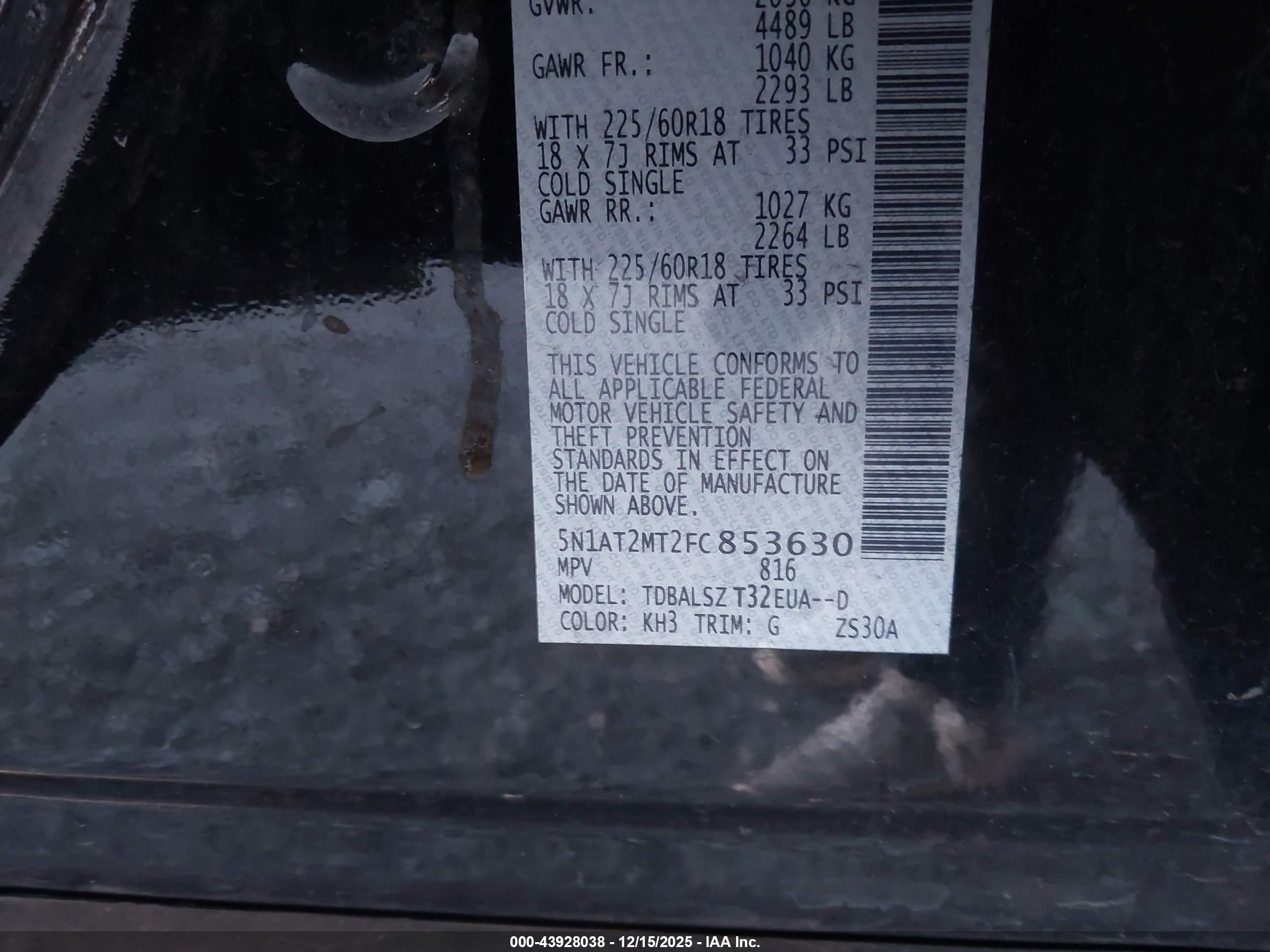 NISSAN ROGUE image 9