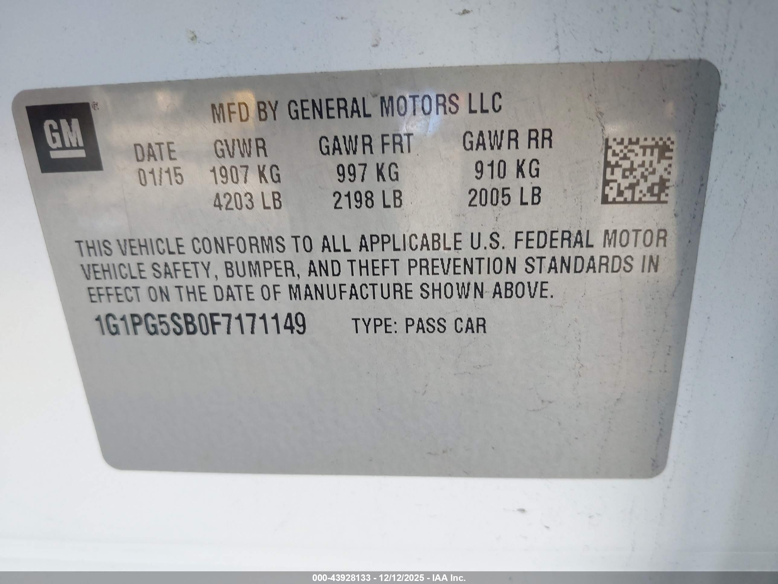 CHEVROLET CRUZE image 9