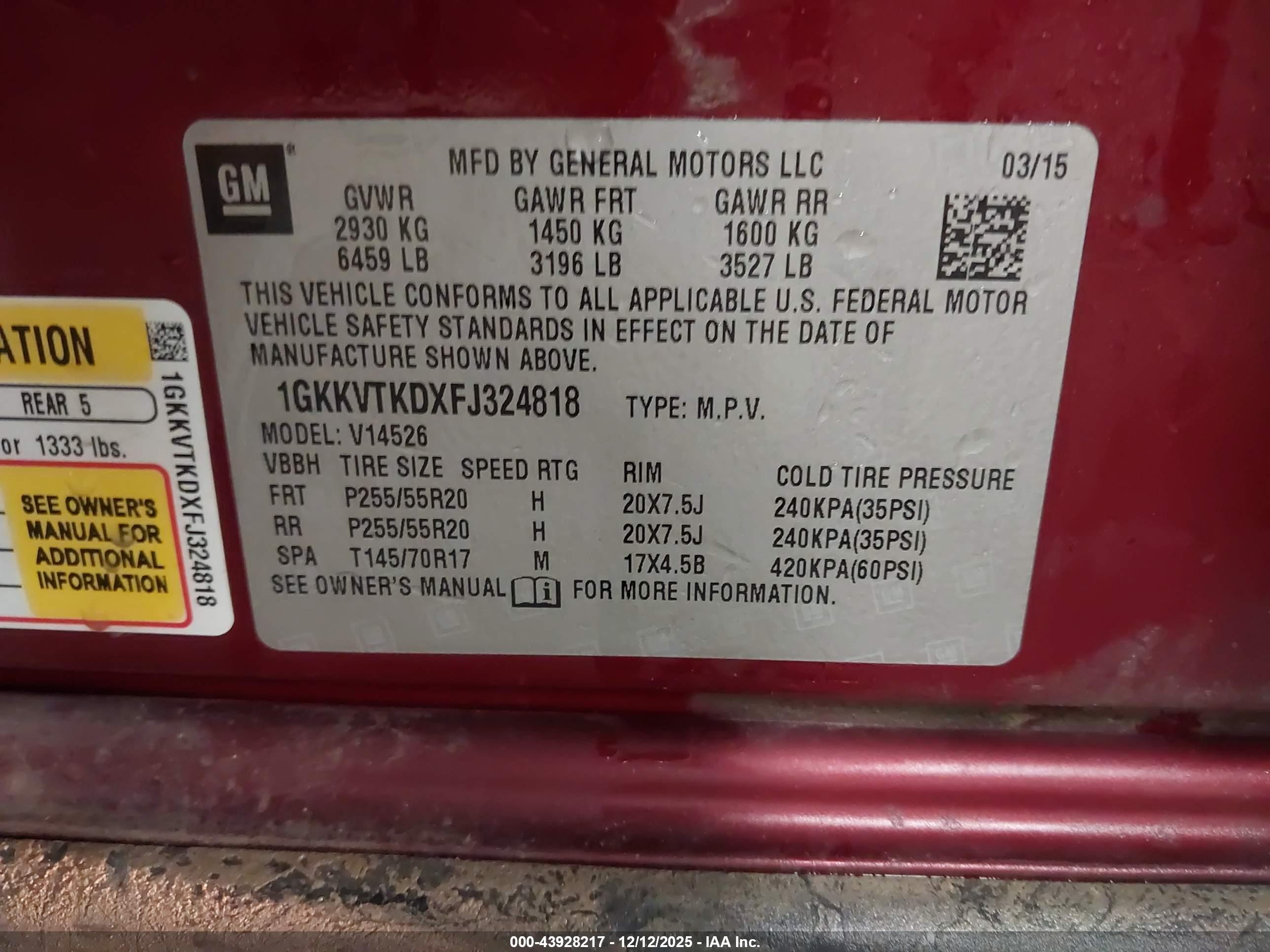 GMC ACADIA image 9