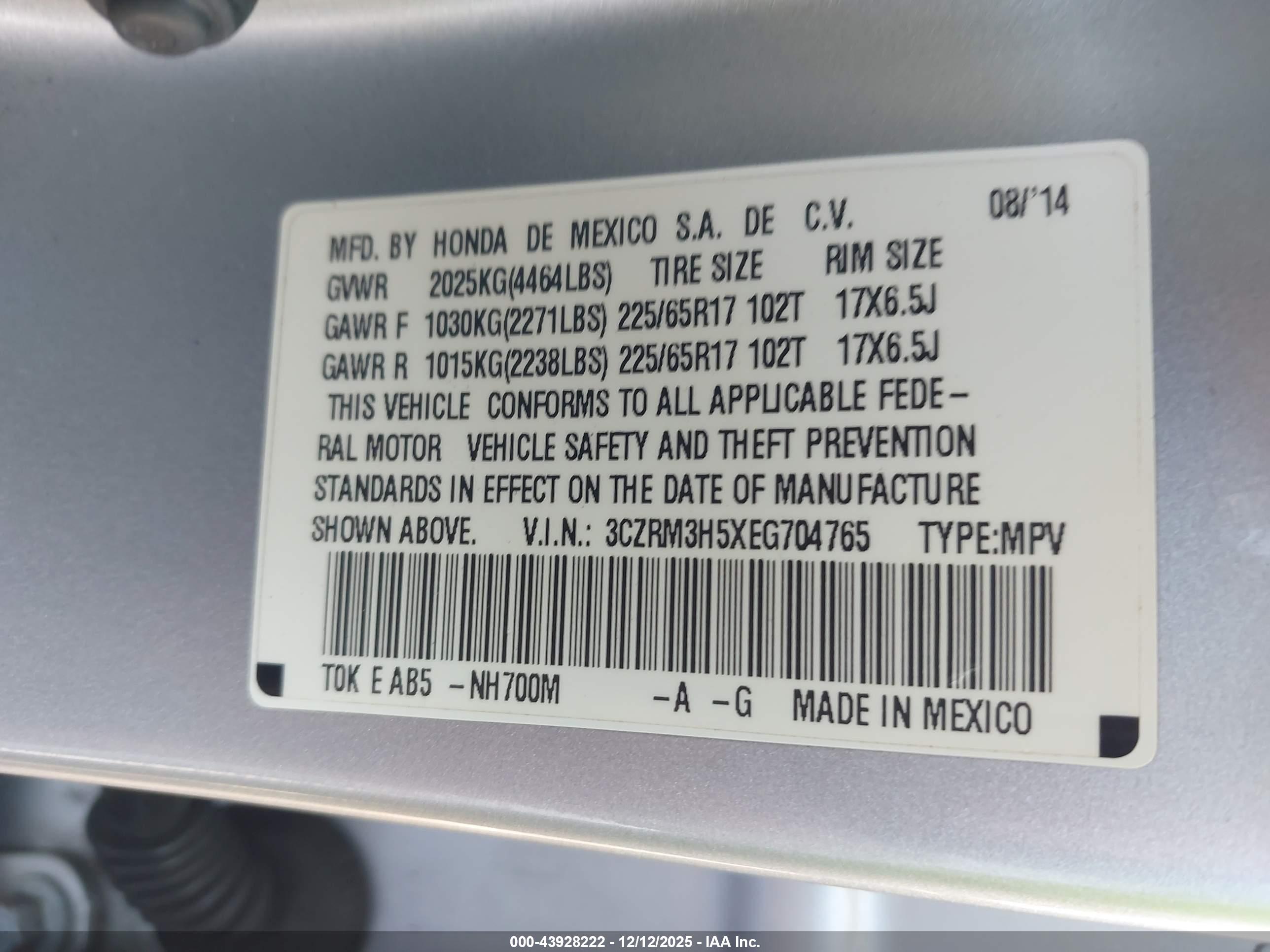 HONDA CR-V image 9