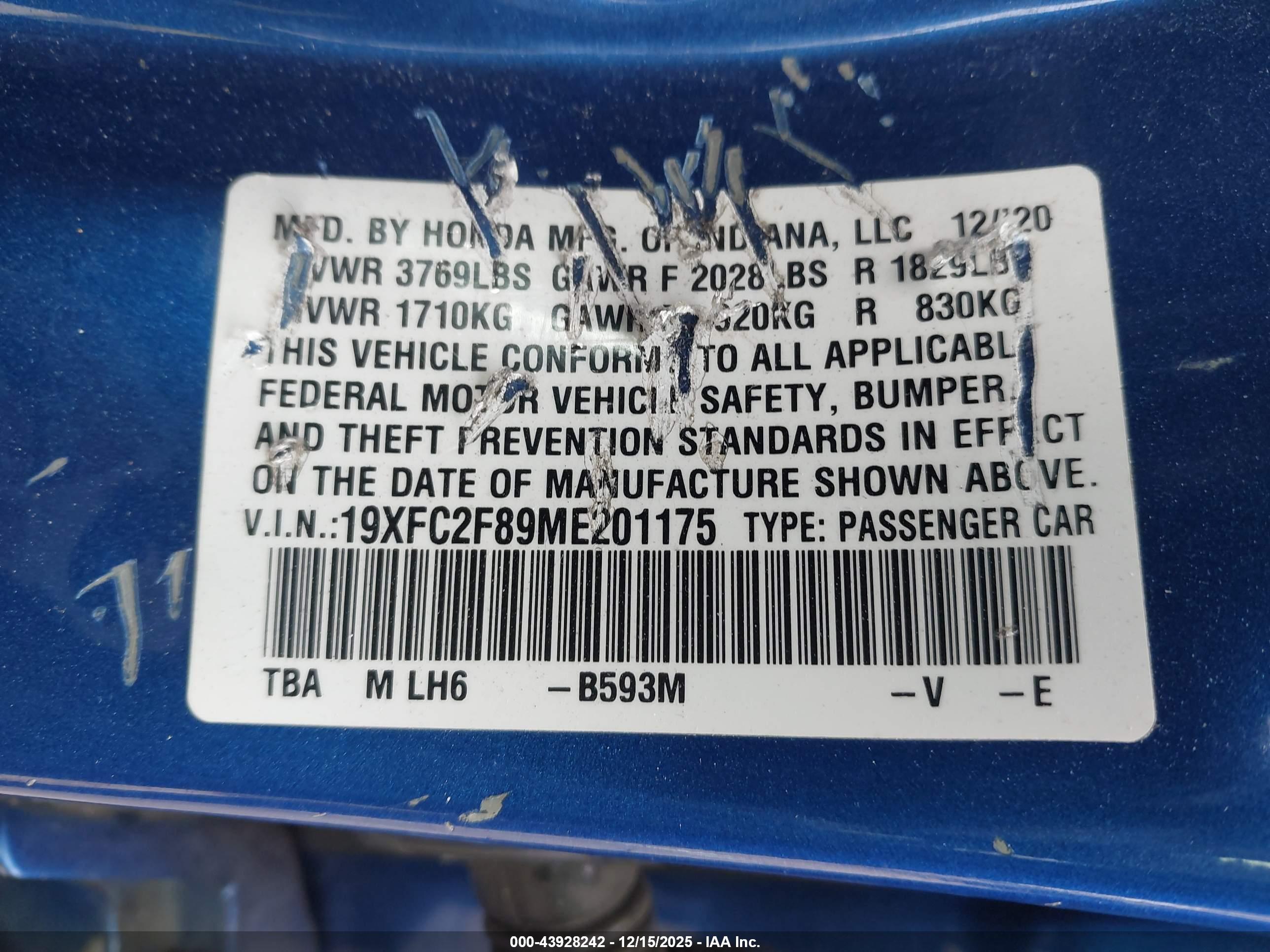 HONDA CIVIC image 9