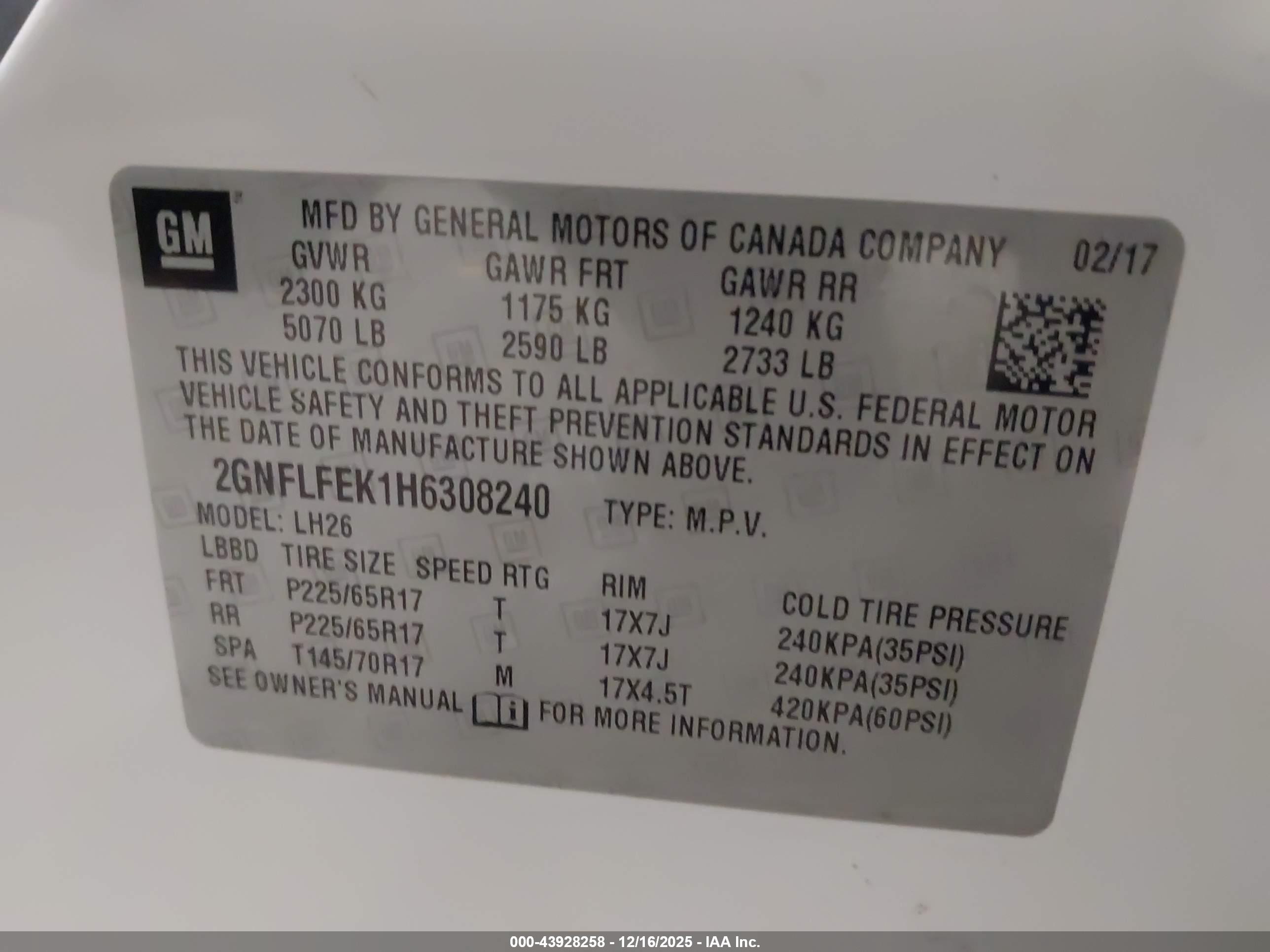 CHEVROLET EQUINOX image 9