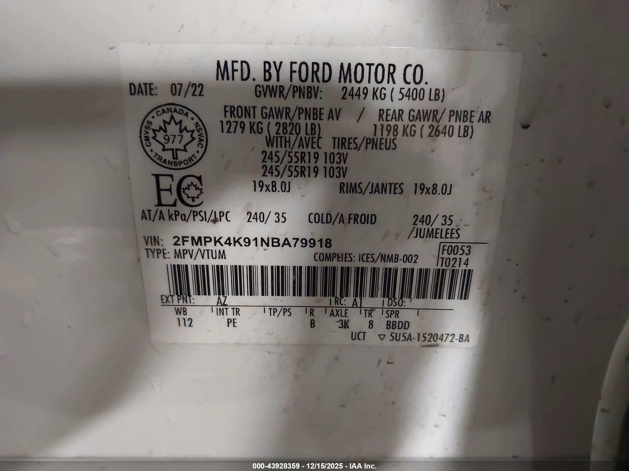 FORD EDGE image 9