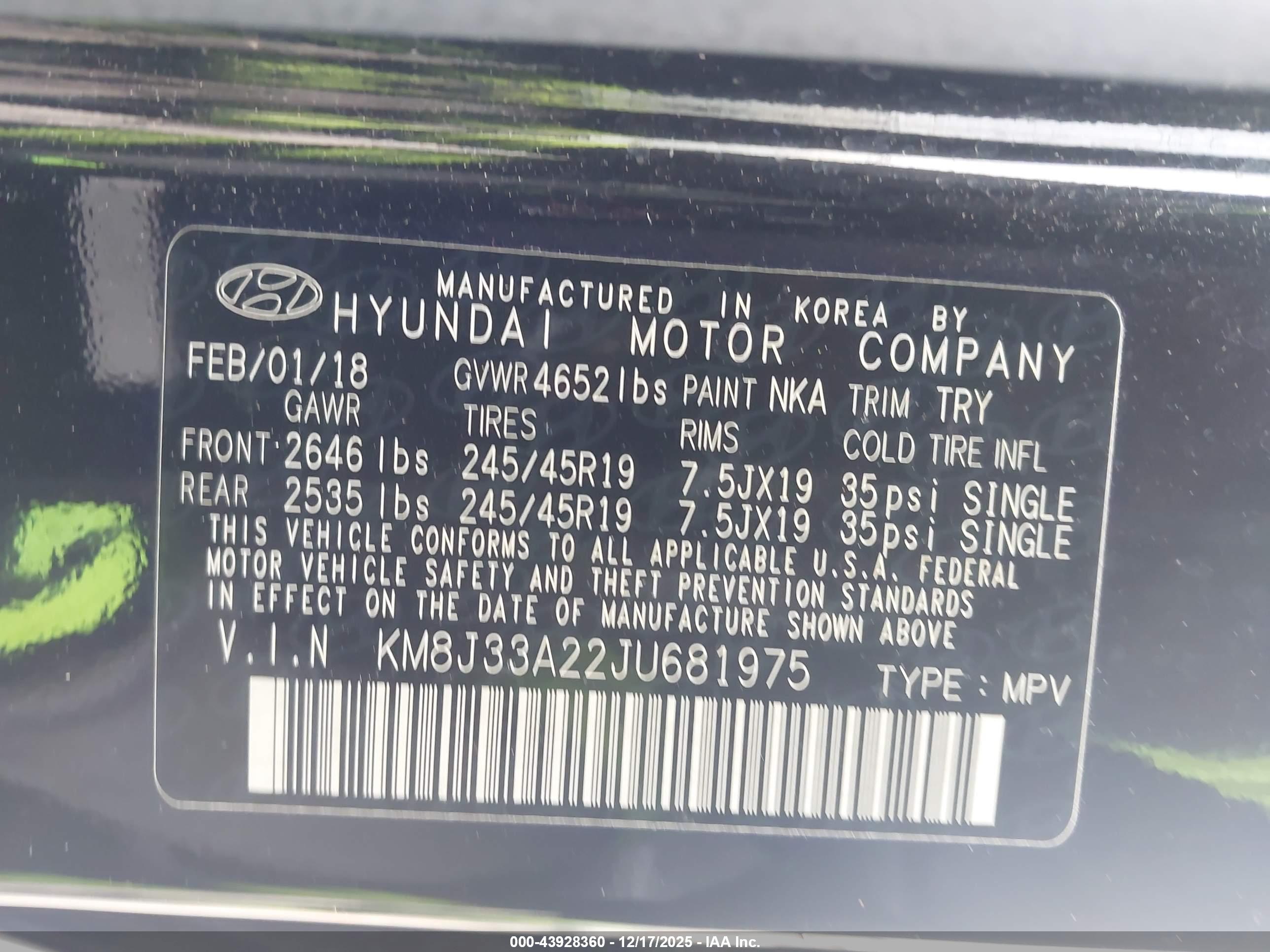 HYUNDAI TUCSON image 9