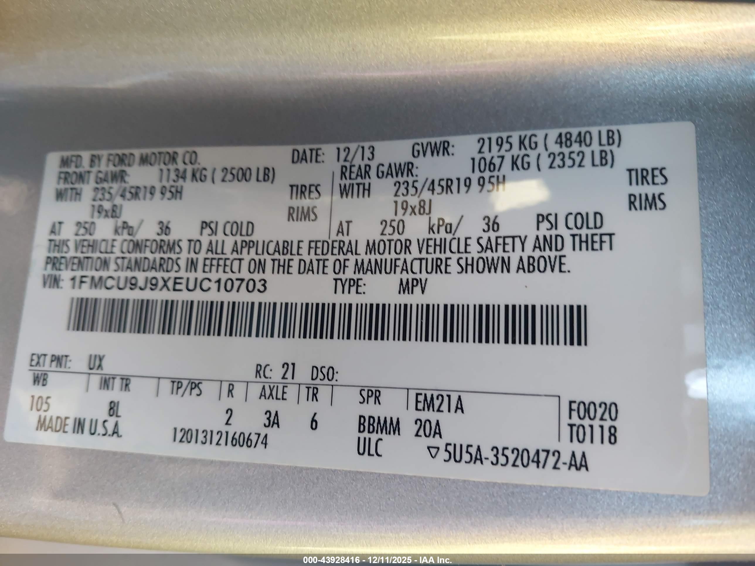 FORD ESCAPE image 9