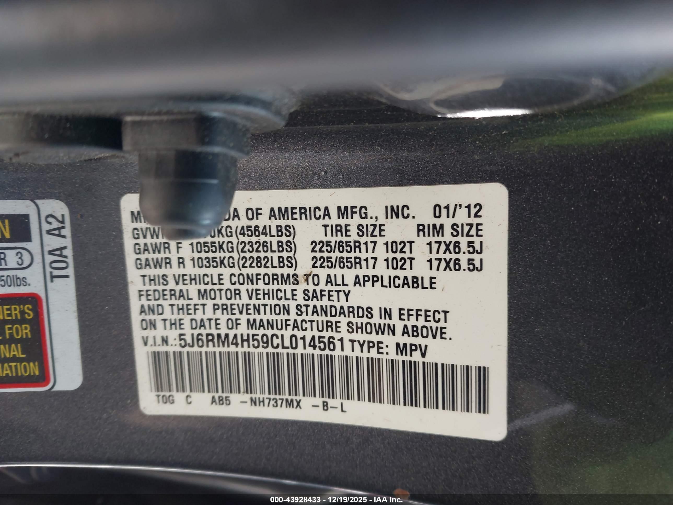 HONDA CR-V image 9