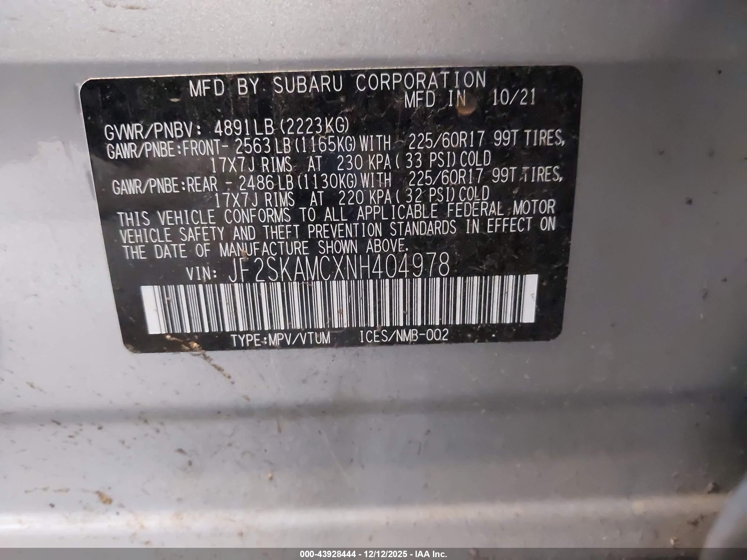 SUBARU FORESTER image 9