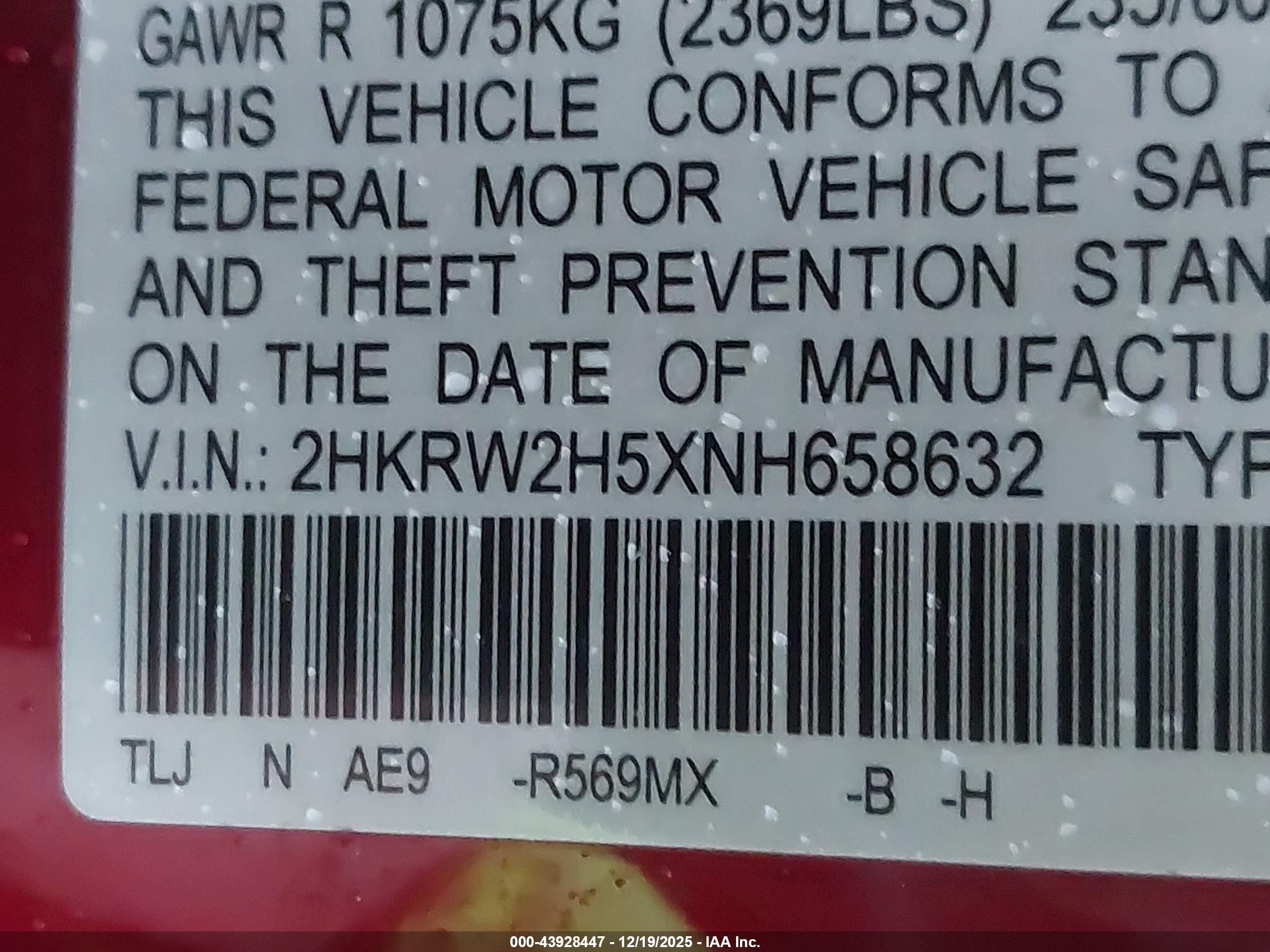 HONDA CR-V image 9