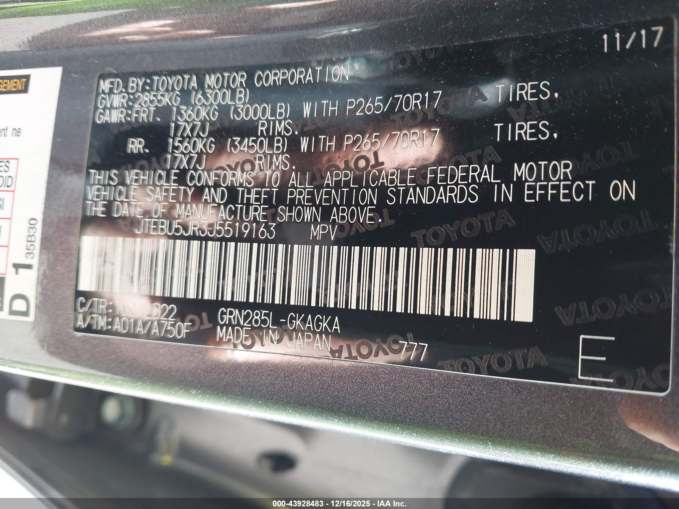 TOYOTA 4RUNNER image 9