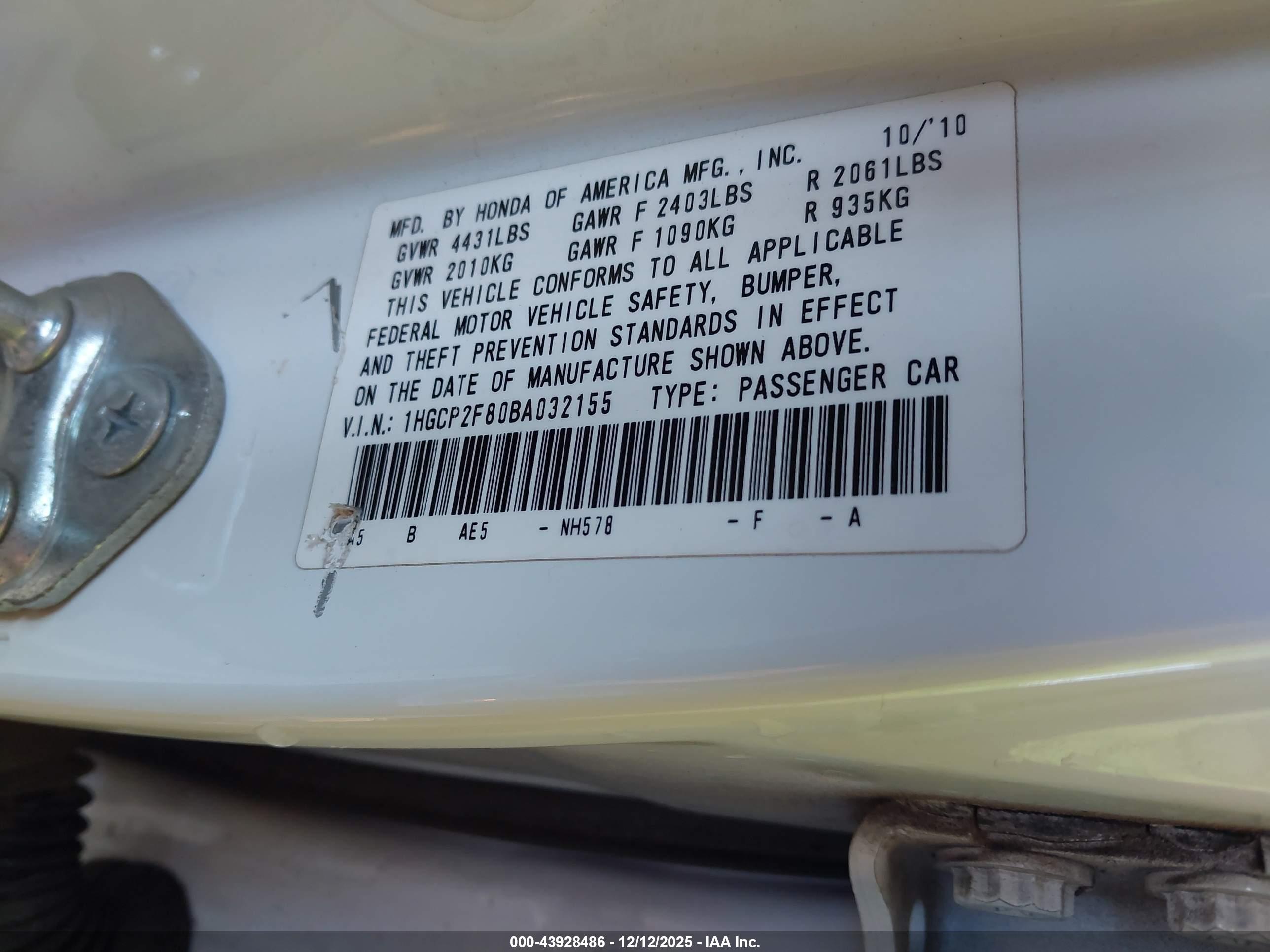 HONDA ACCORD image 9