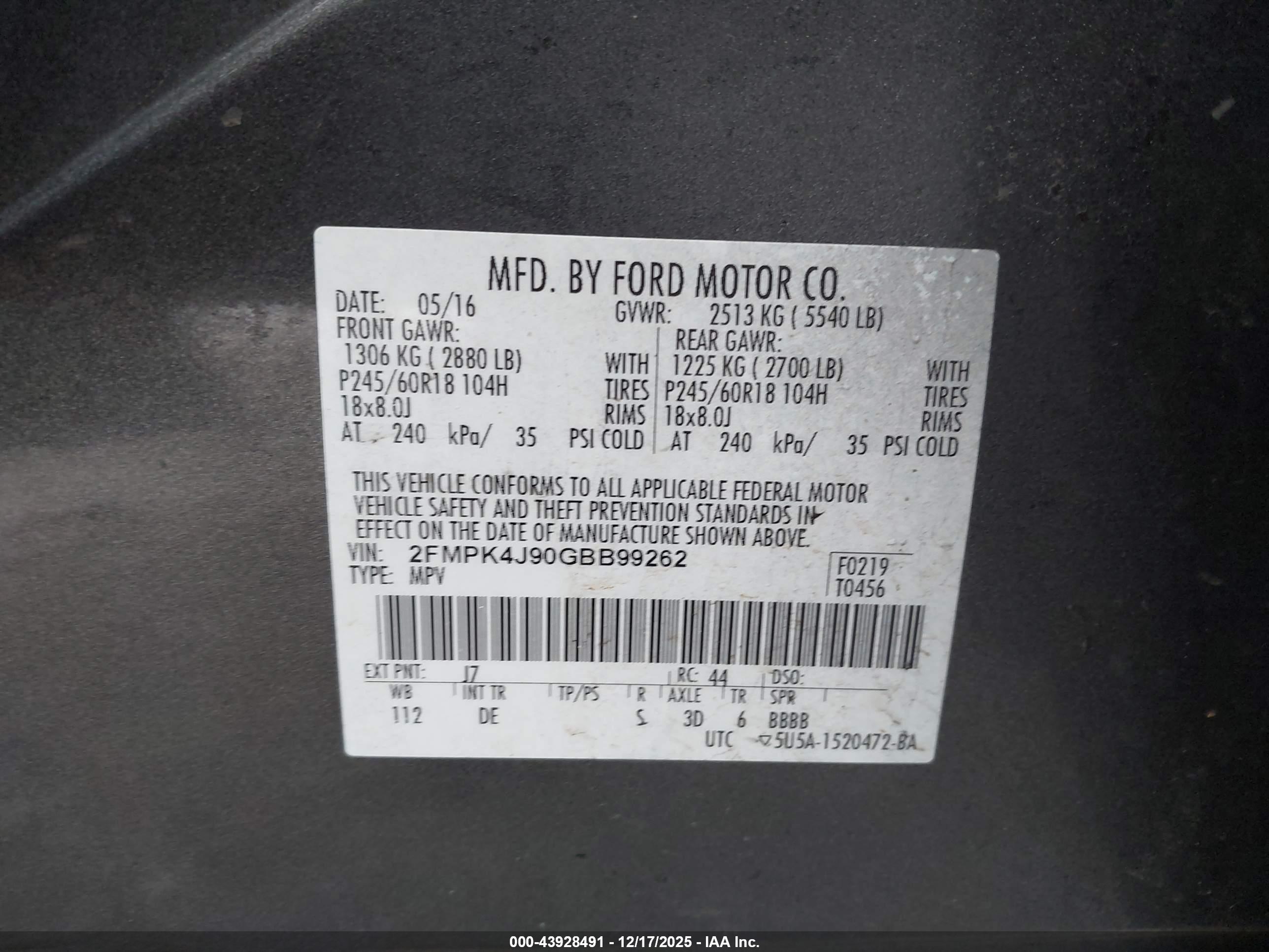 FORD EDGE image 9