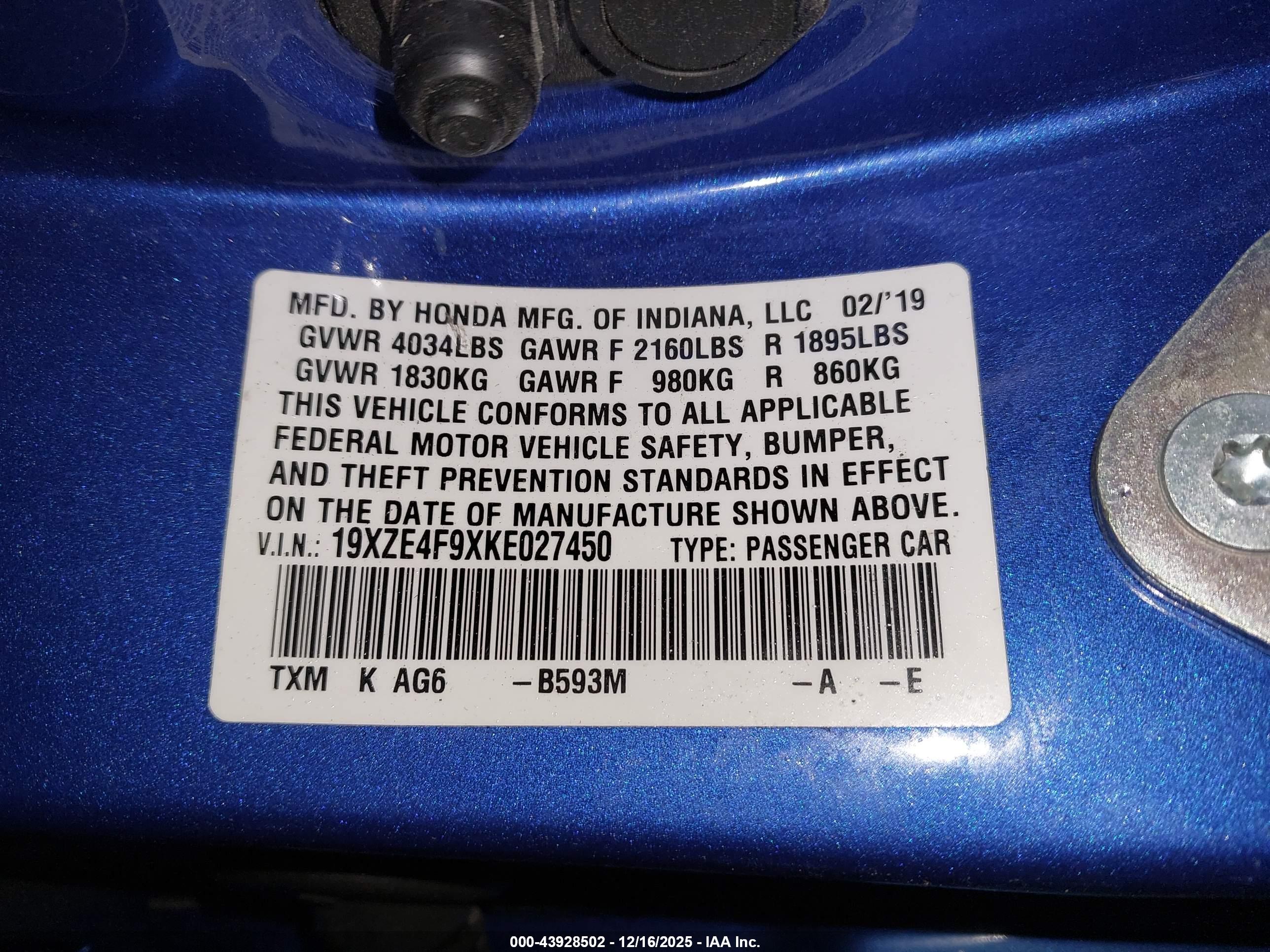 HONDA INSIGHT image 9