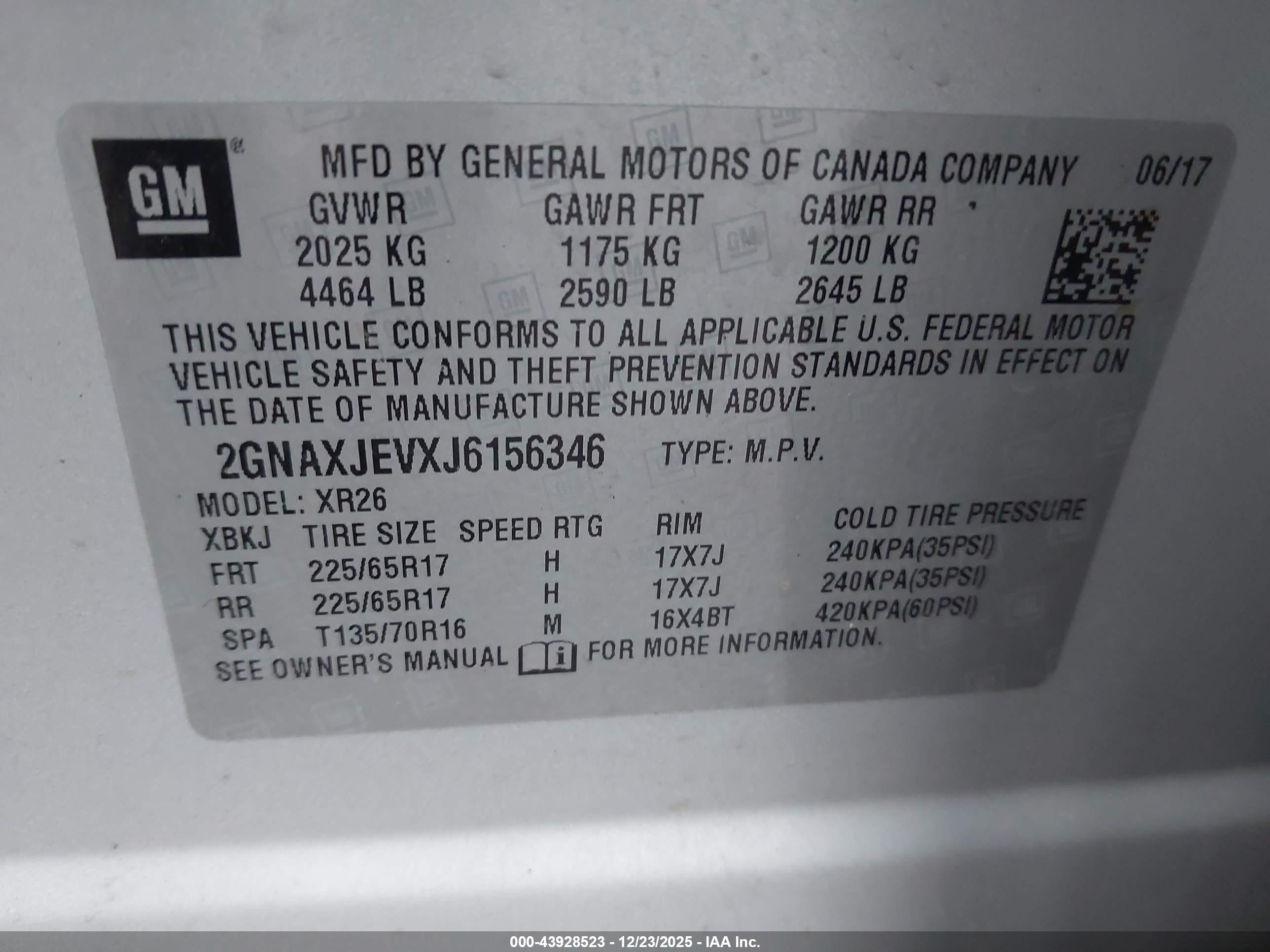 CHEVROLET EQUINOX image 9