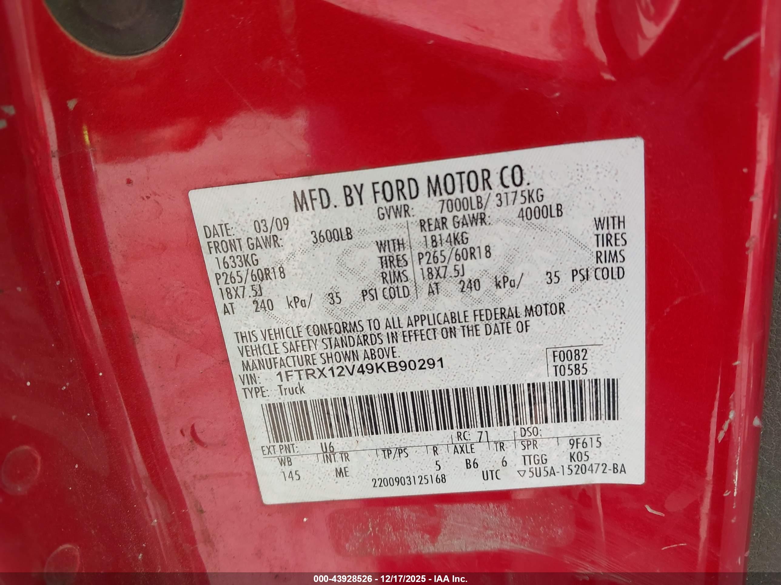 FORD F-150 image 9